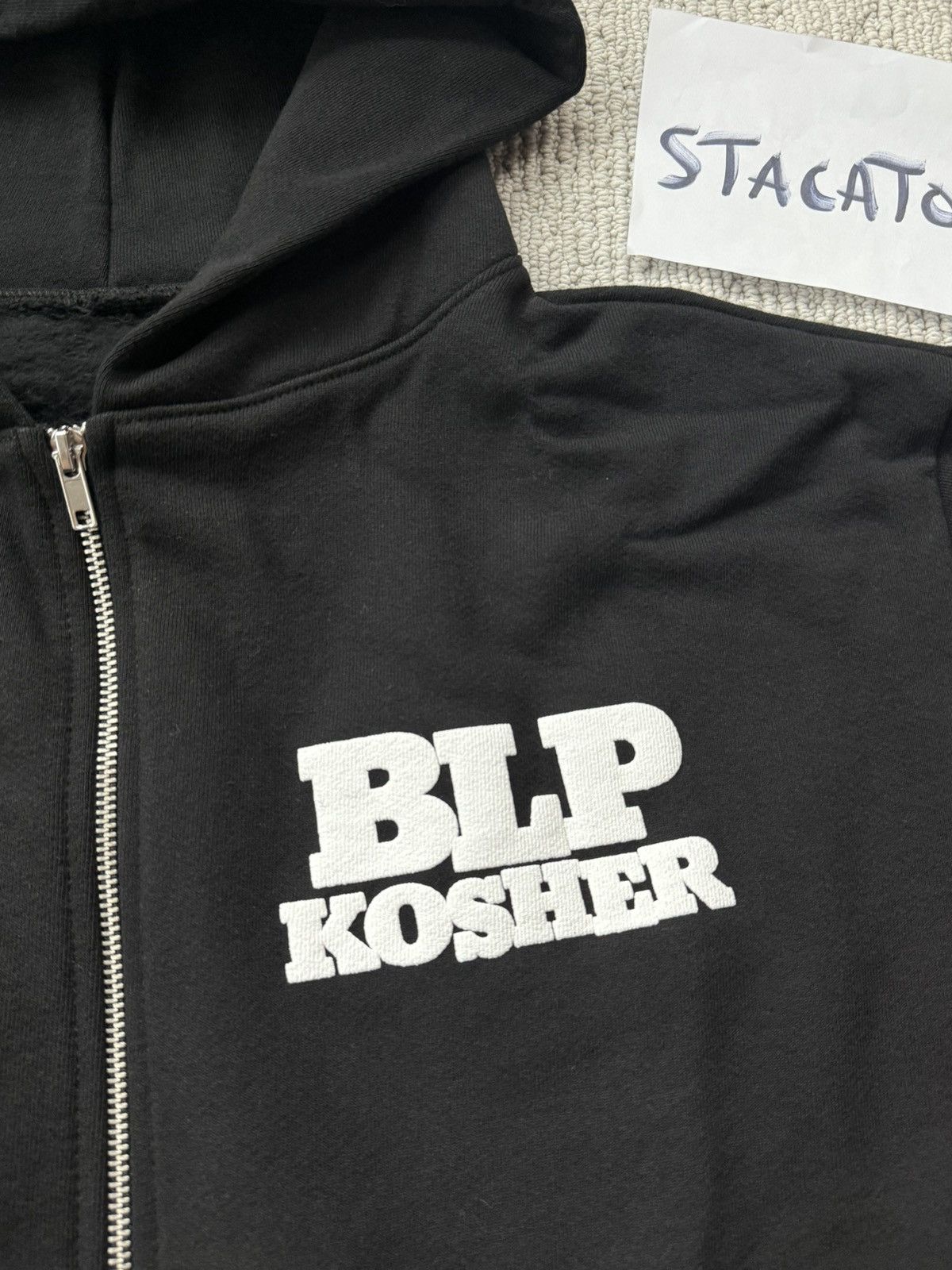 Rap Tees BLP Kosher Driedelman Tour Zip Up Hoodie Size US S / EU 44-46 / 1 - 3 Thumbnail