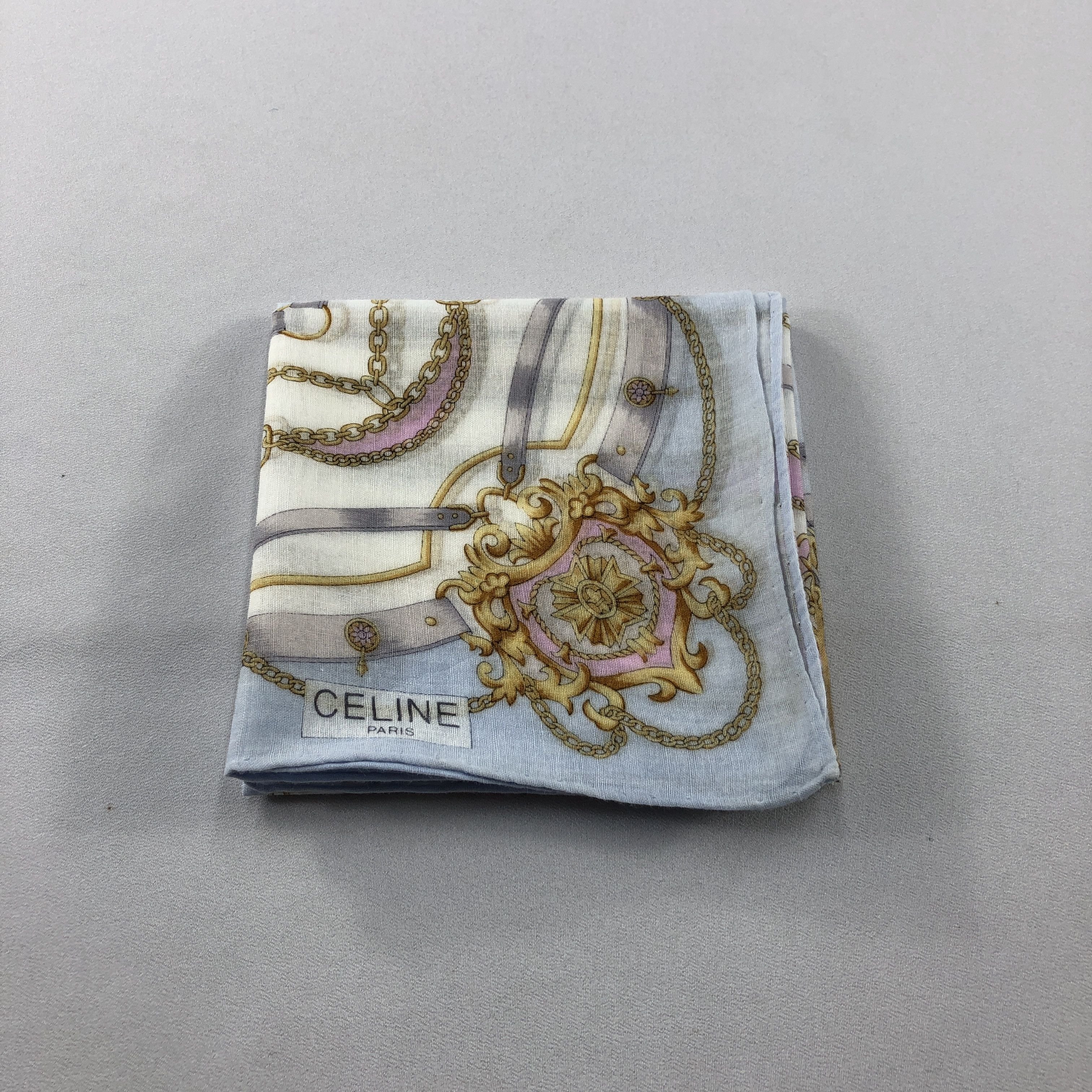 Celine Celine Handkerchief Neckerchief Bandana H3035 Size ONE SIZE - 8 Thumbnail