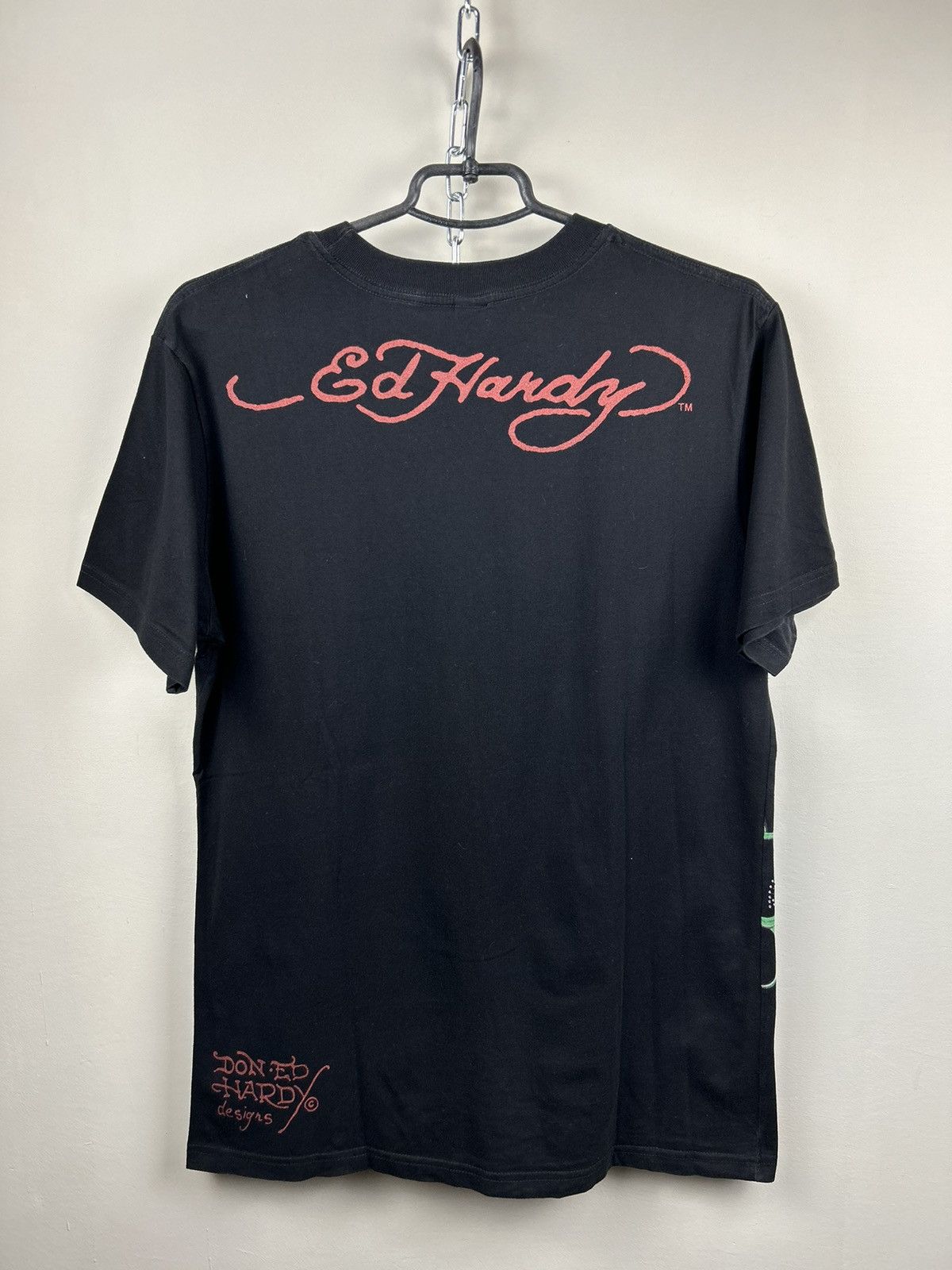 Ed Hardy Vintage Ed Hardy T shirt Black Skull Kills Love Size US L / EU 52-54 / 3 - 10 Thumbnail