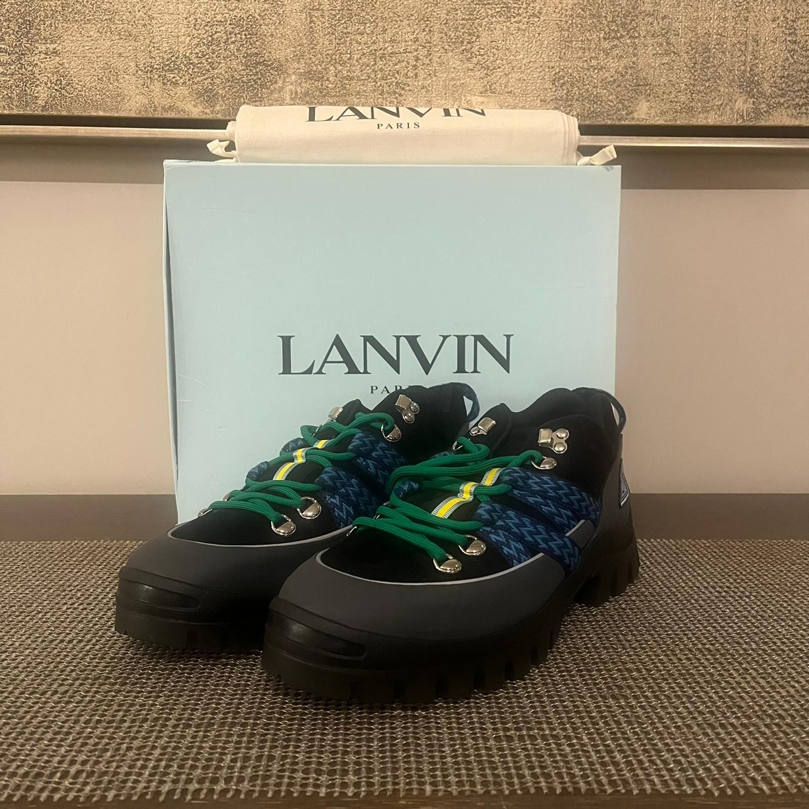 Lanvin Lanvin Hiking Boots in Black / Dark Grey Size US 13 / EU 46 - 5 Thumbnail