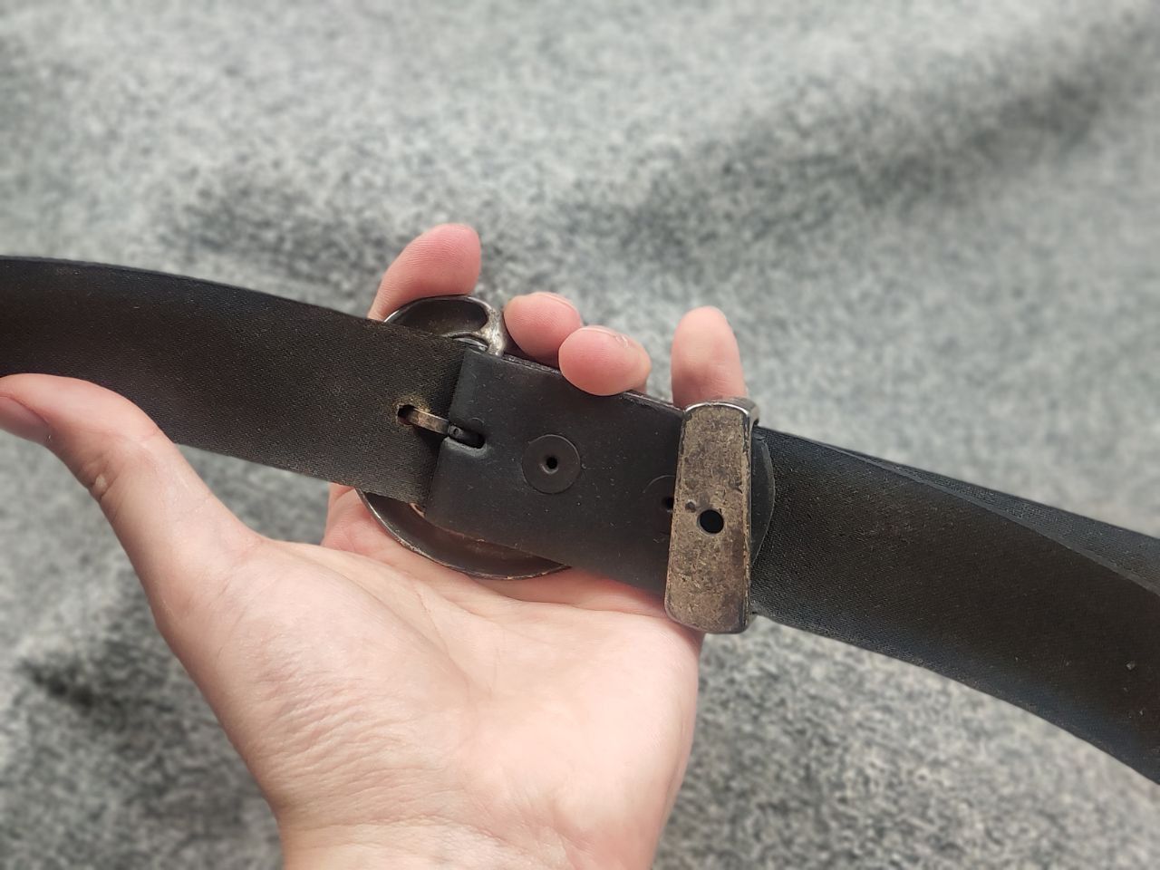 Le Grande Bleu (L.G.B.) Vintage If Six Was Nine black Logo belt LGB Opium grunge Y2K Size ONE SIZE - 5 Thumbnail