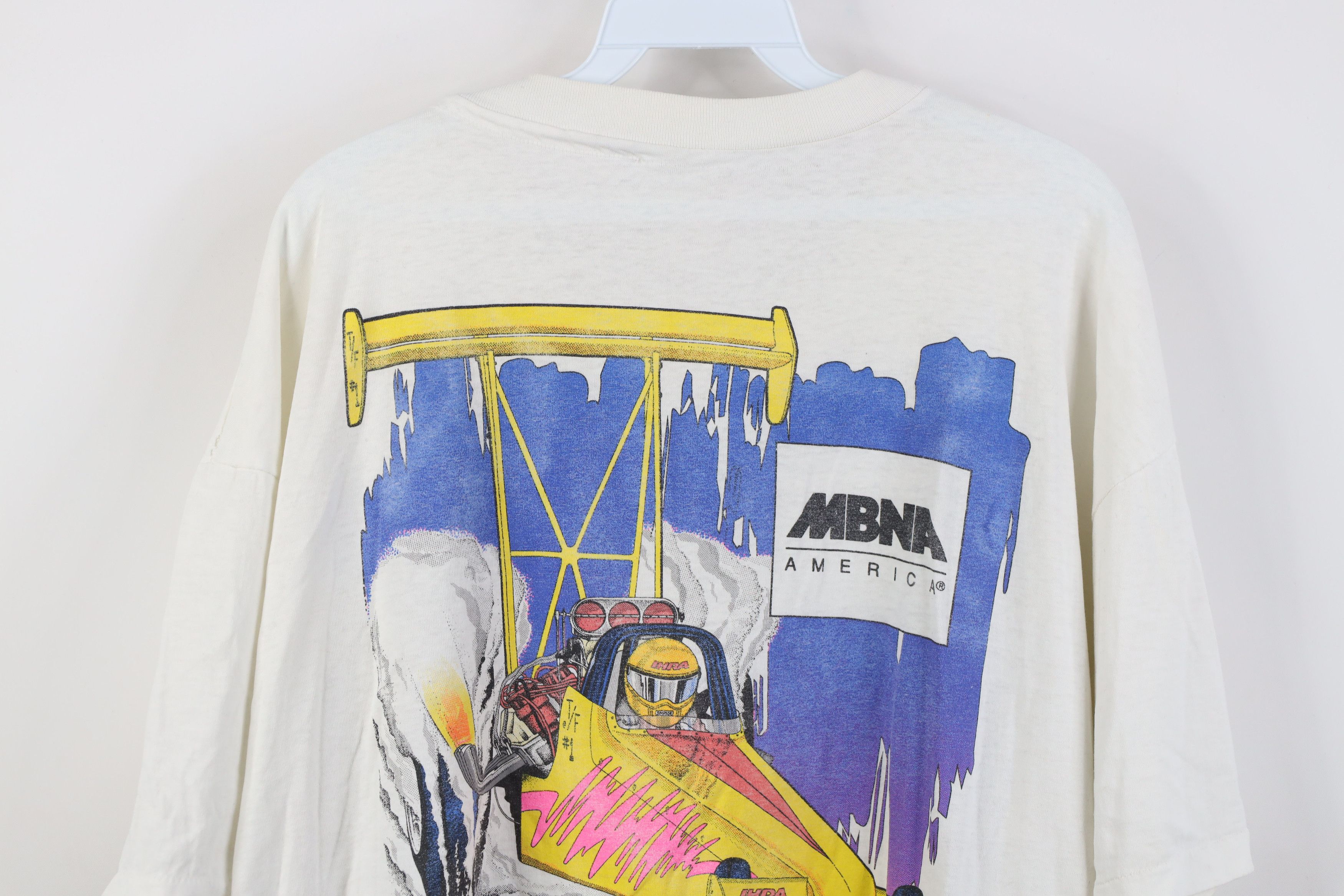 Vintage Vintage 90s Print IHRA Championship Drag Racing T-Shirt USA Size US XL / EU 56 / 4 - 12 Thumbnail