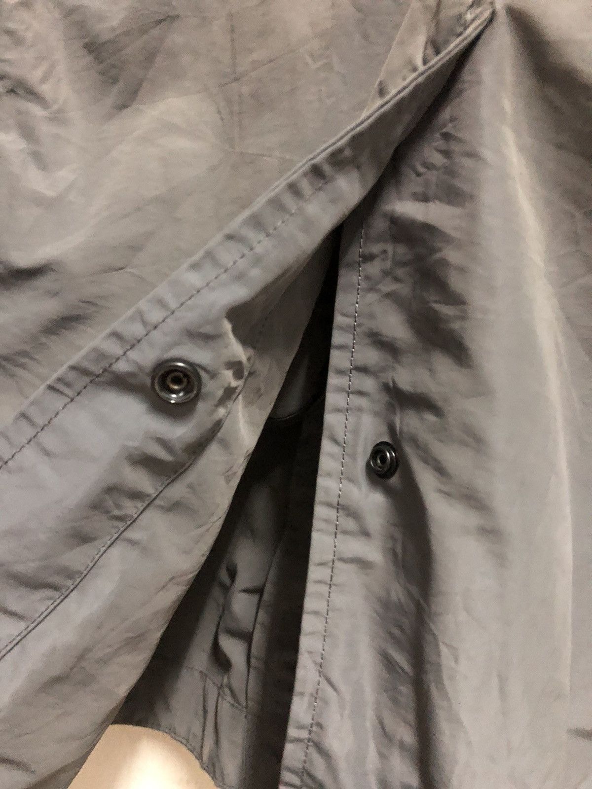 Stone Island mid-length micro reps trench coat Size US L / EU 52-54 / 3 - 6 Thumbnail