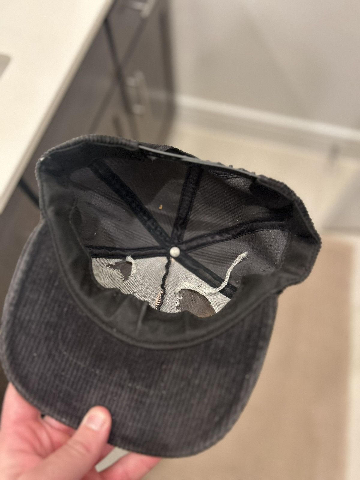 Other VTG Black Cord New Orleans Saints Hat Size ONE SIZE - 2 Thumbnail