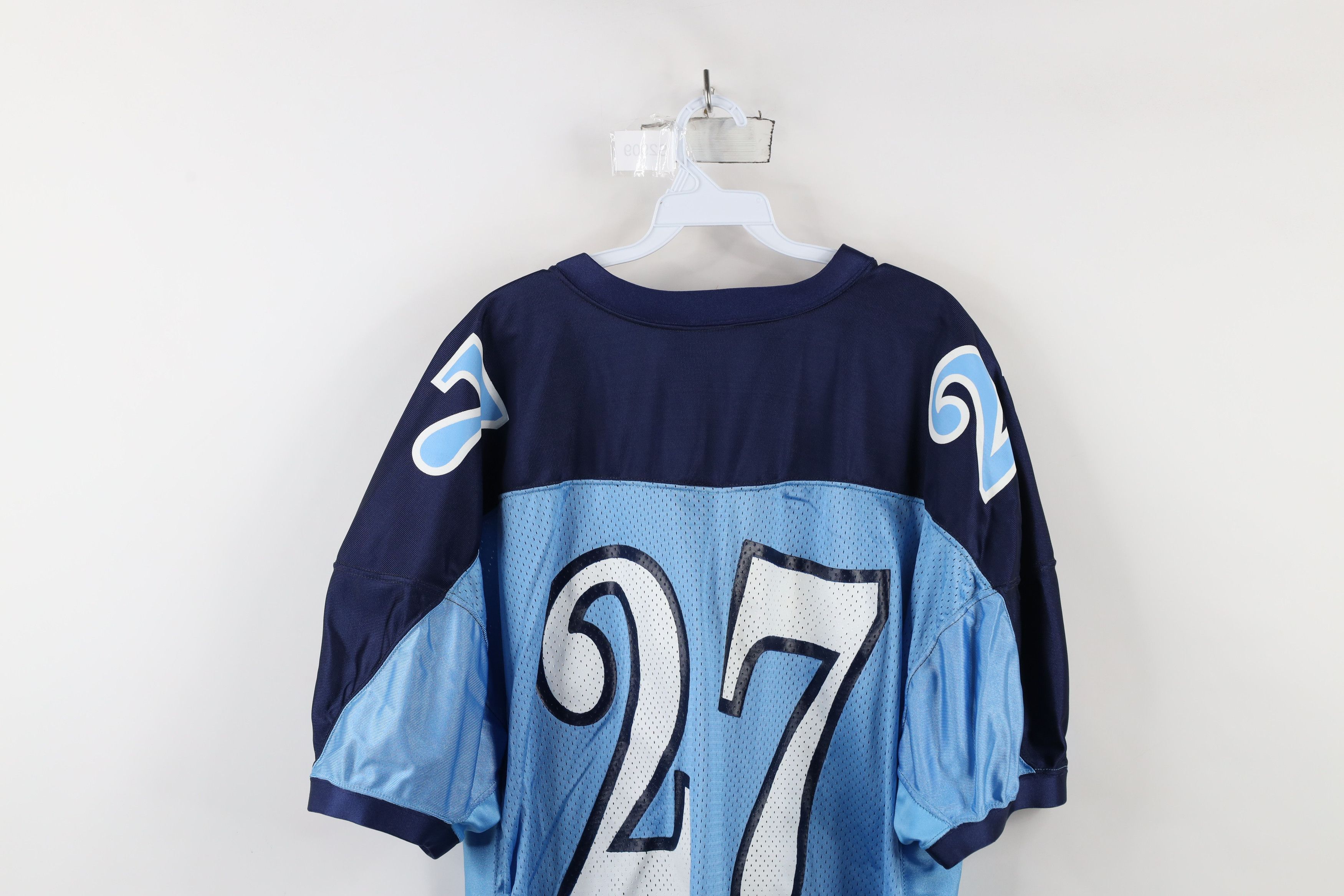 Vintage Vintage 90s Rawlings Cut Tennessee Titans Football Jersey Size US XXL / EU 58 / 5 - 15 Thumbnail