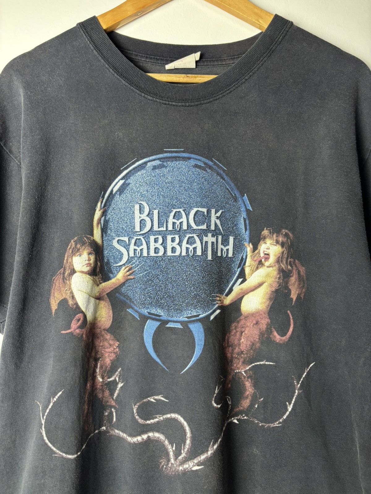 Band Tees Vintage 90’s Black sabbath tour Size US L / EU 52-54 / 3 - 3 Thumbnail