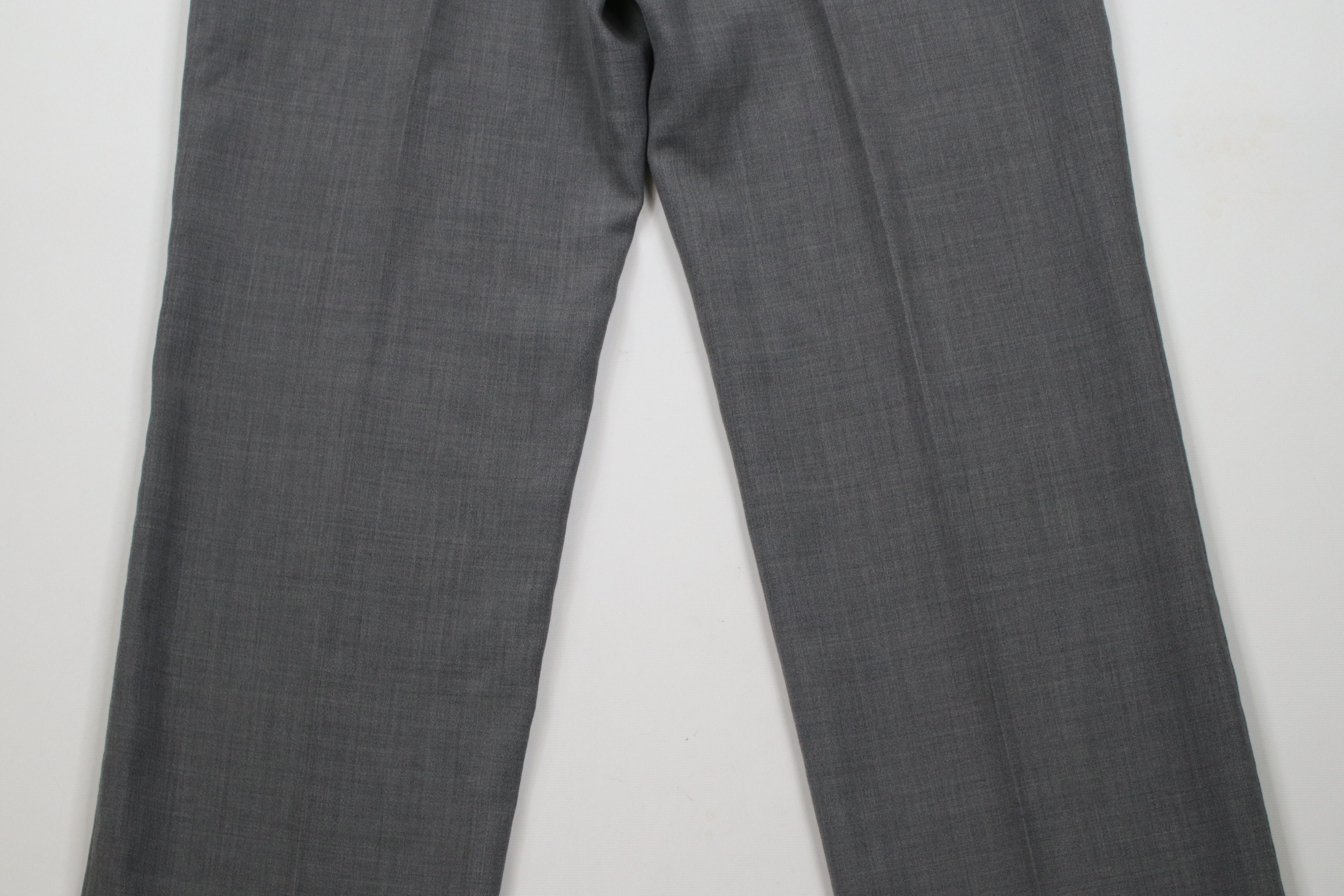 Vintage Vintage 90s Streetwear Flared Wide Leg Chino Pants Gray USA Size US 30 / EU 46 - 11 Thumbnail