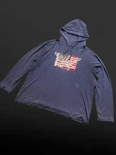 Polo Ralph Lauren Hoodie Size XL Big Print Y2K