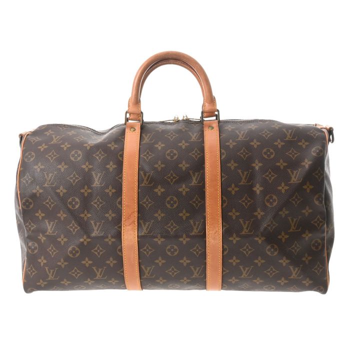 Louis-Vuitton-Monogram-Keep-All-Bandoulier-50-Boston-Bag-M41416
