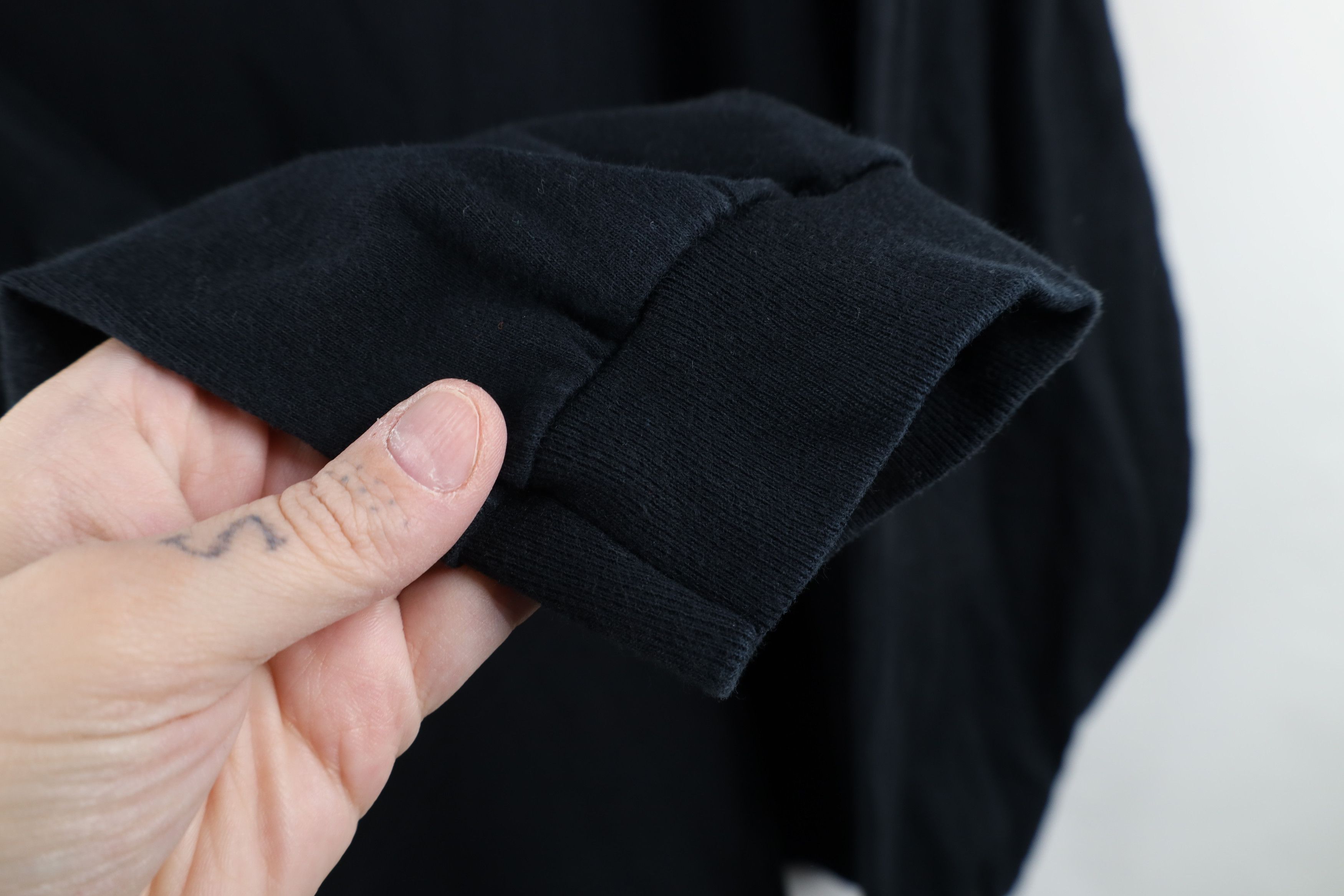 Vintage Vintage 90s Streetwear Cotton Mock Neck Long Sleeve T-Shirt Size US XXL / EU 58 / 5 - 9 Thumbnail