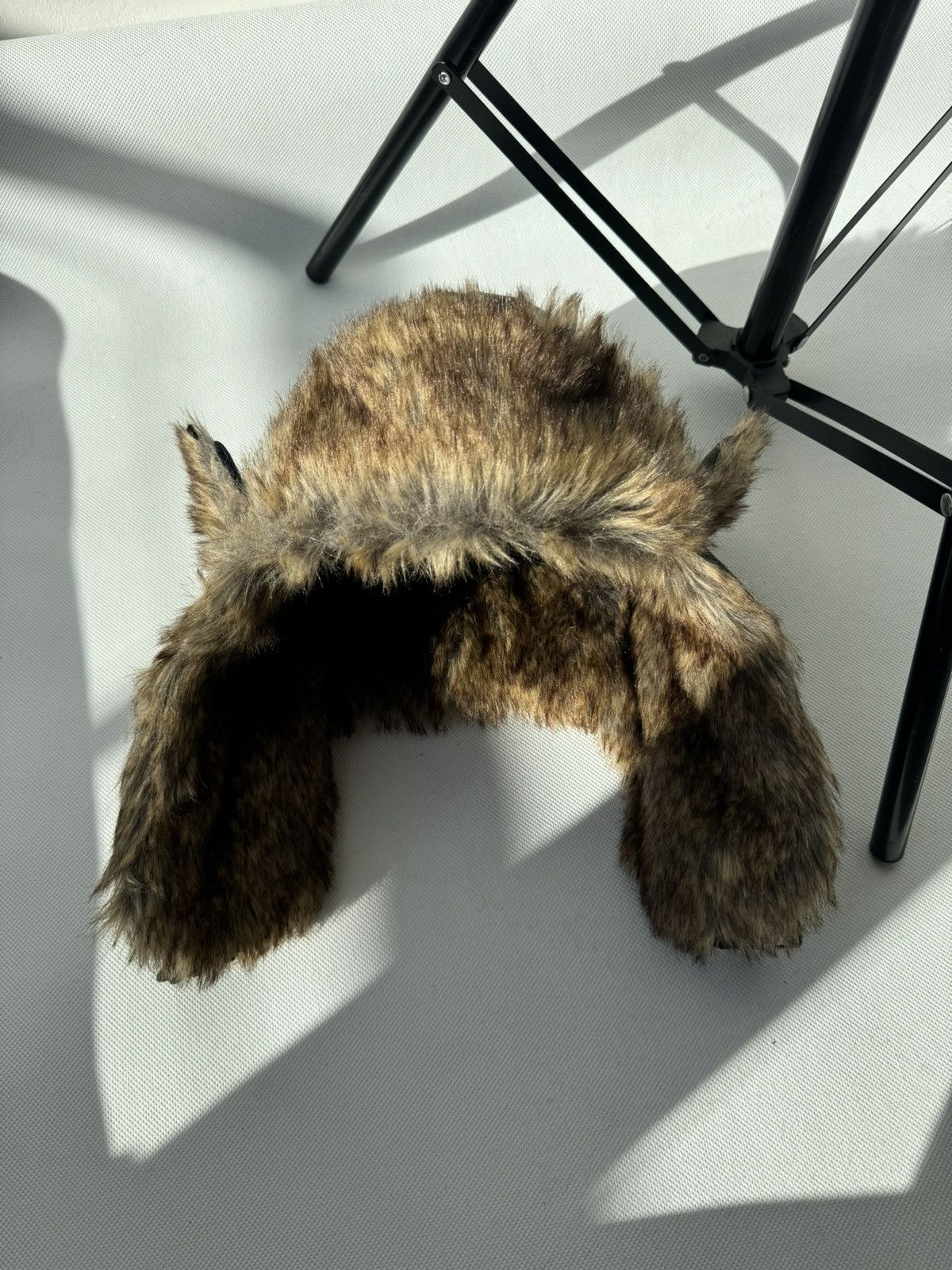 Hysteric Glamour Vintage Camo fuzzy mohair japanese ushanka hat avant garde Size ONE SIZE - 18 Thumbnail