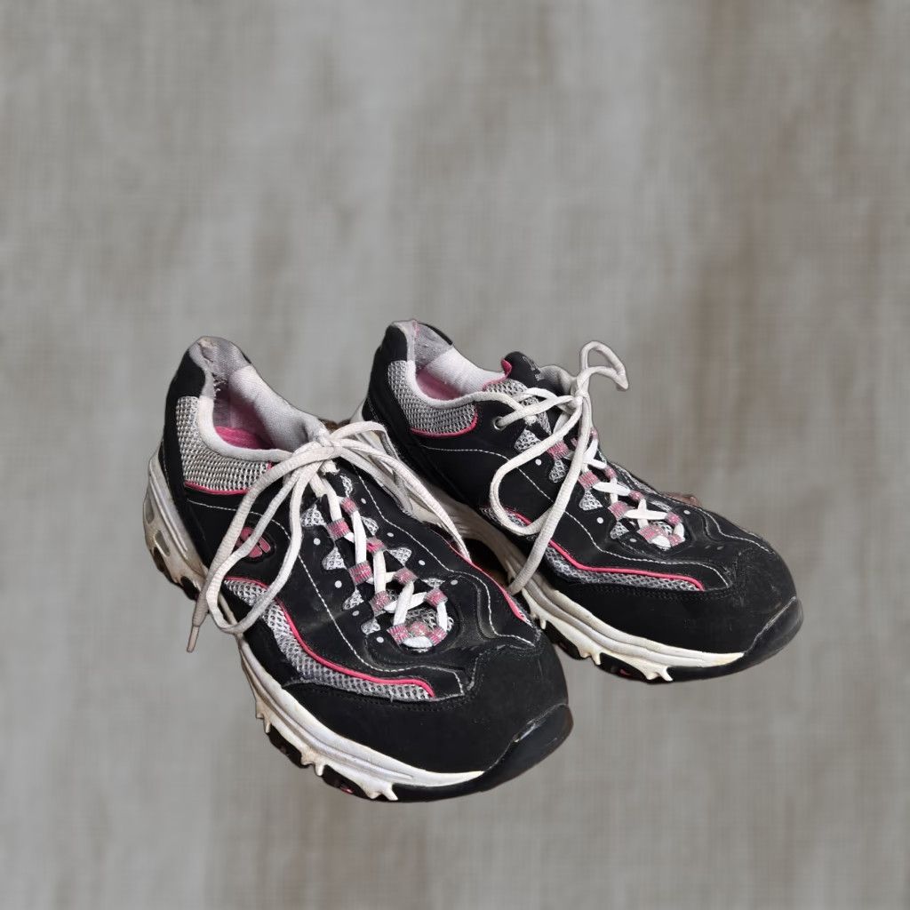 SKECHERS Skechers D’Lites Sneakers Women’s Size 10 Memory Foam Air Cooled Leather Multicolor Wide W Walking Running Shoes Size US 10 / IT 40 - 1 Thumbnail