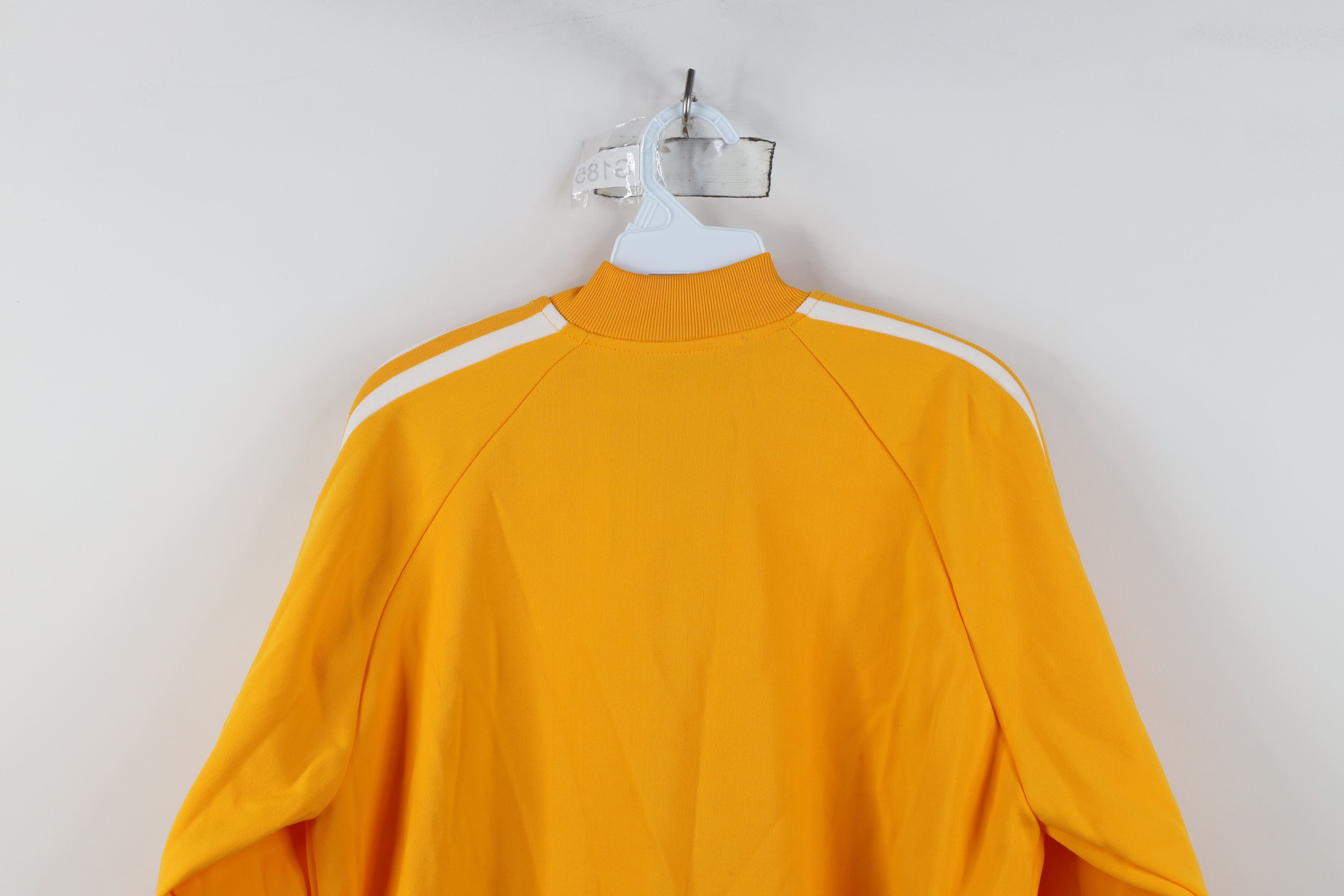 Vintage Vintage 70s Streetwear Striped Warm Up Track Jacket Yellow Size US M / EU 48-50 / 2 - 16 Thumbnail
