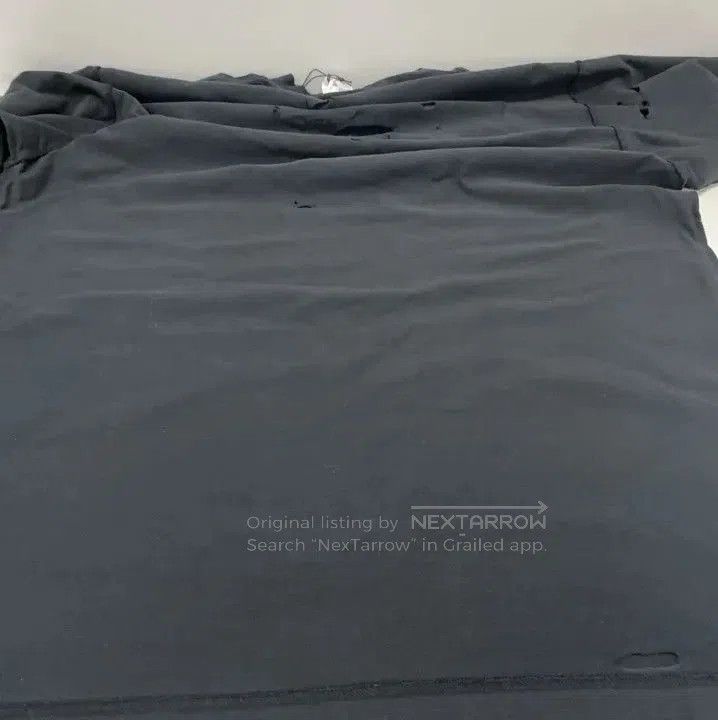 Balenciaga Balenciaga Black Logo Oversized Short Sleeve T. Size US S / EU 44-46 / 1 - 9 Thumbnail