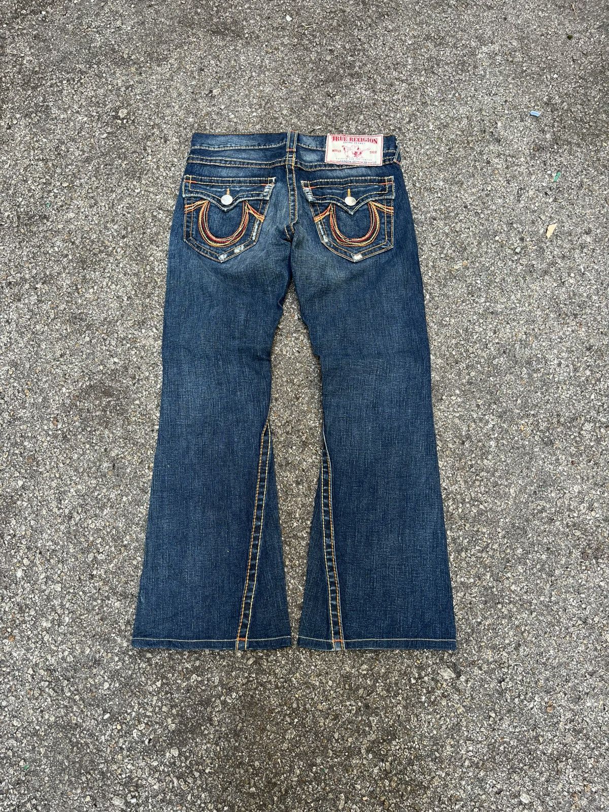 True Religion Flared True Religion Rainbow Joey Jeans Boot Cut Denim Size US 30 / EU 46 - 11 Thumbnail
