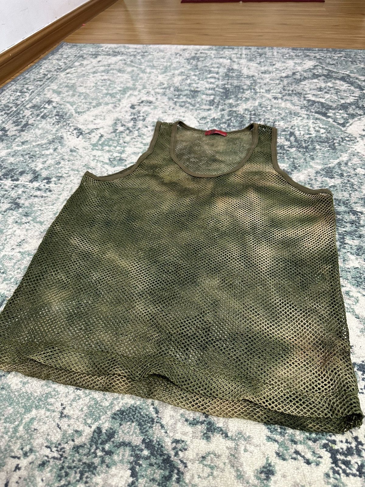 20471120 AW03 291295=Homme - Fish Net Tank Top Size US M / EU 48-50 / 2 - 5 Thumbnail