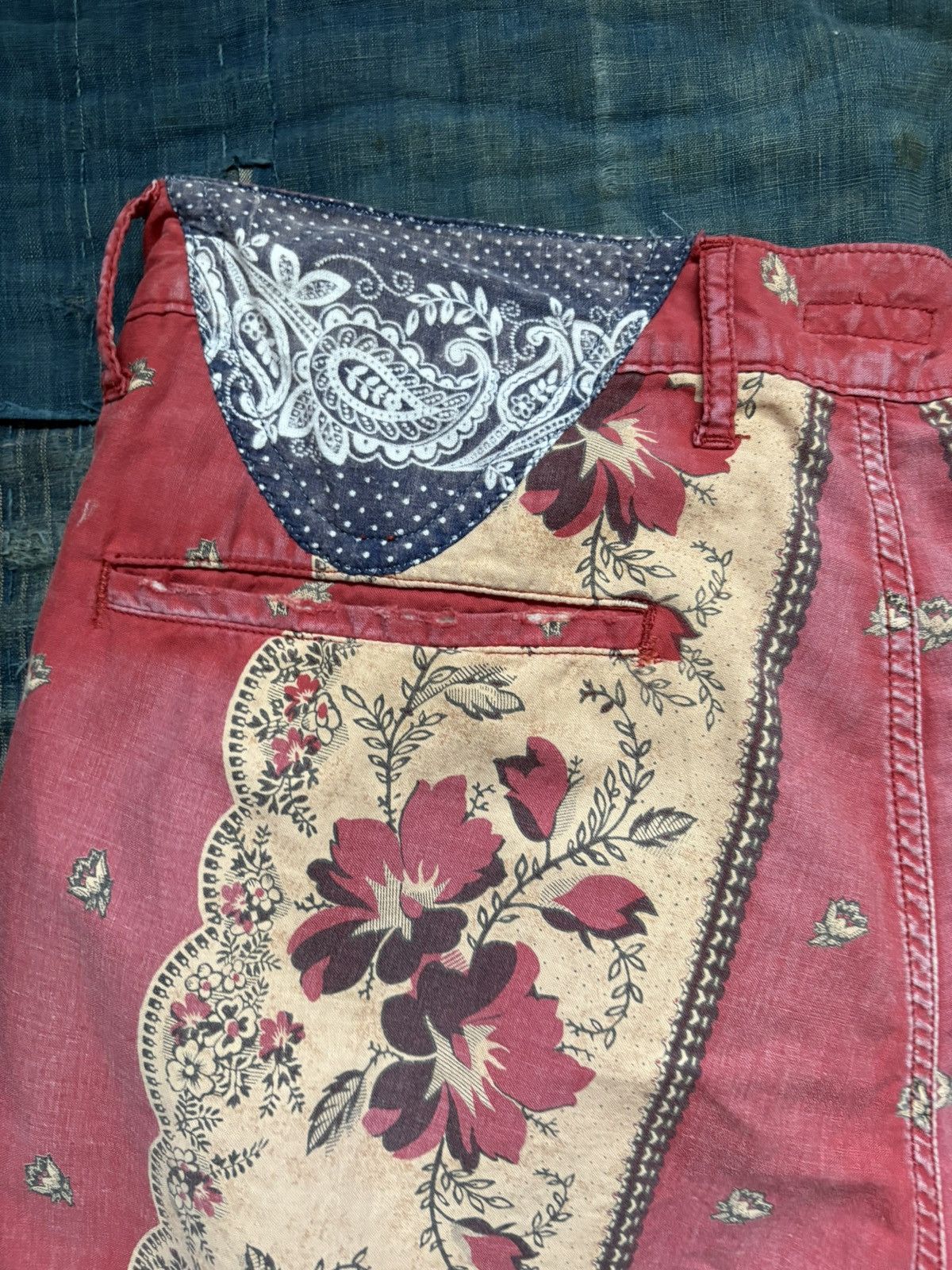 Kapital Kountry kapital bandana patchwork short pants shorts Size US 30 / EU 46 - 9 Thumbnail