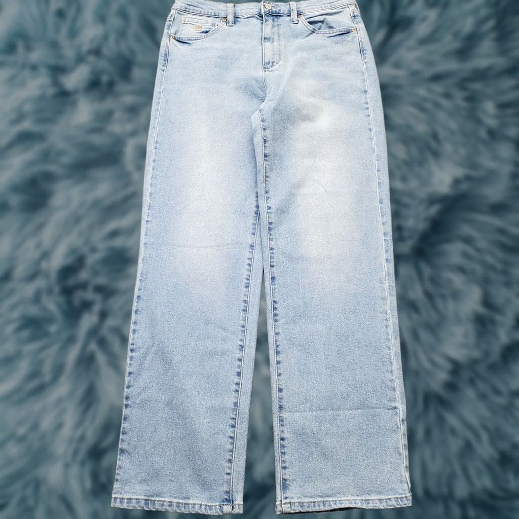 Gloria Vanderbilt Gloria Vanderbilt Jeans Womens 6 Blue Denim Stretch Relaxed Fit Straight Leg Size 28" / US 6 / IT 42 - 1 Thumbnail