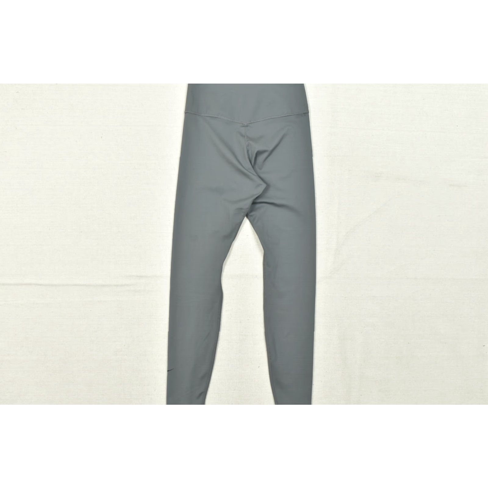 Nike Nike Dri-FIT Women's Gray High Waisted Leggings Size S Athletic Pants Skinny Ankle Logo Spring Summer Fall Womens Size 28" / US 6 / IT 42 - 3 Thumbnail