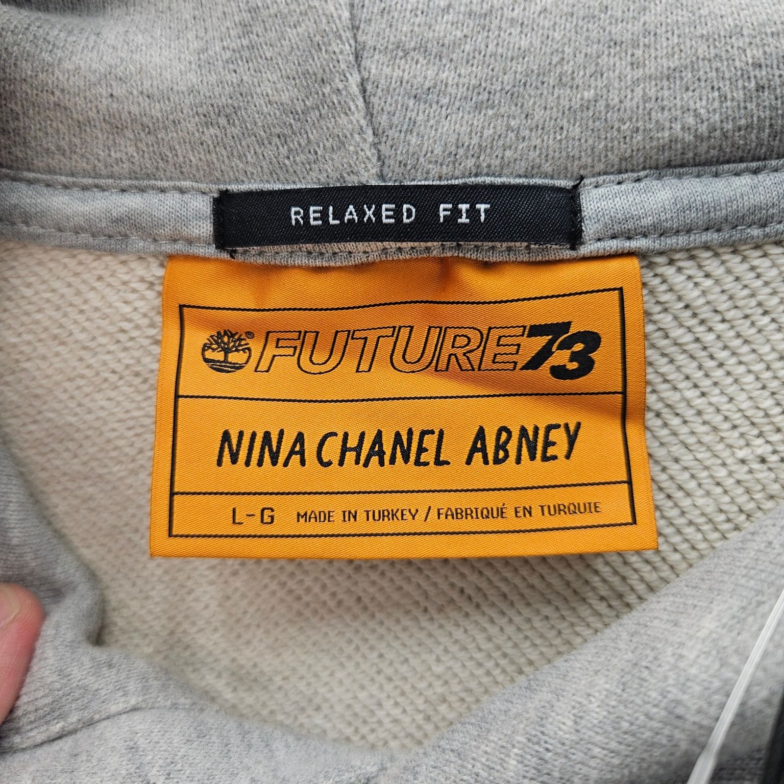 Timberland TIMBERLAND X NINA CHANEL ABNEY LARGE TERRY CLOTH PULLOVER Size US L / EU 52-54 / 3 - 6 Thumbnail