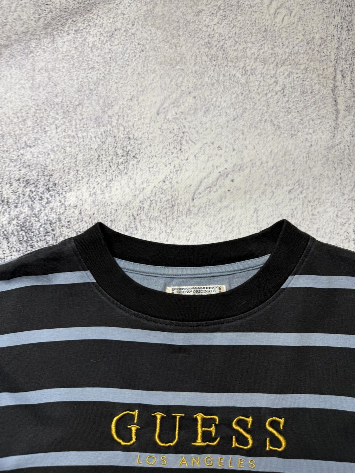 A$AP Rocky × Guess Guess x A$AP Rocky Blue Striped T-Shirt Size US M / EU 48-50 / 2 - 7 Thumbnail