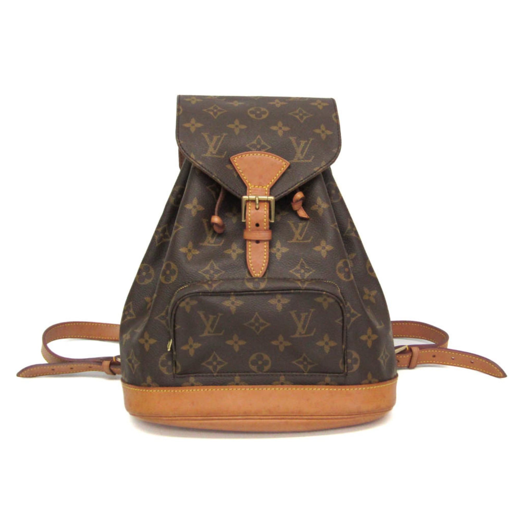 Louis Vuitton Louis Vuitton Monogram Montsouris MM M51136 Women's Backpack Brown Size ONE SIZE - 1 Thumbnail