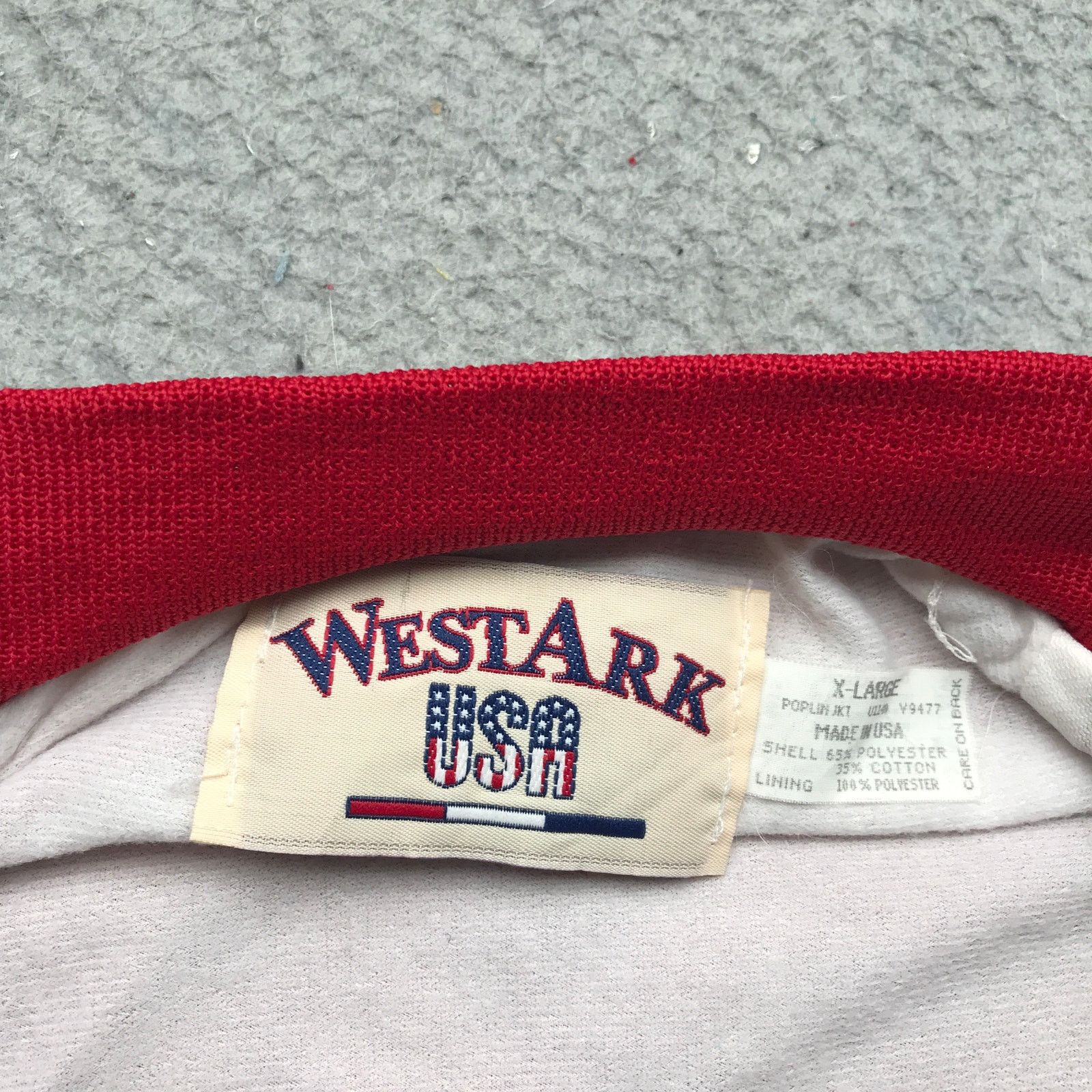 Other Vintage Westark USA DuPont NASCAR Bomber Jacket Mens XL Red Size US XL / EU 56 / 4 - 4 Thumbnail
