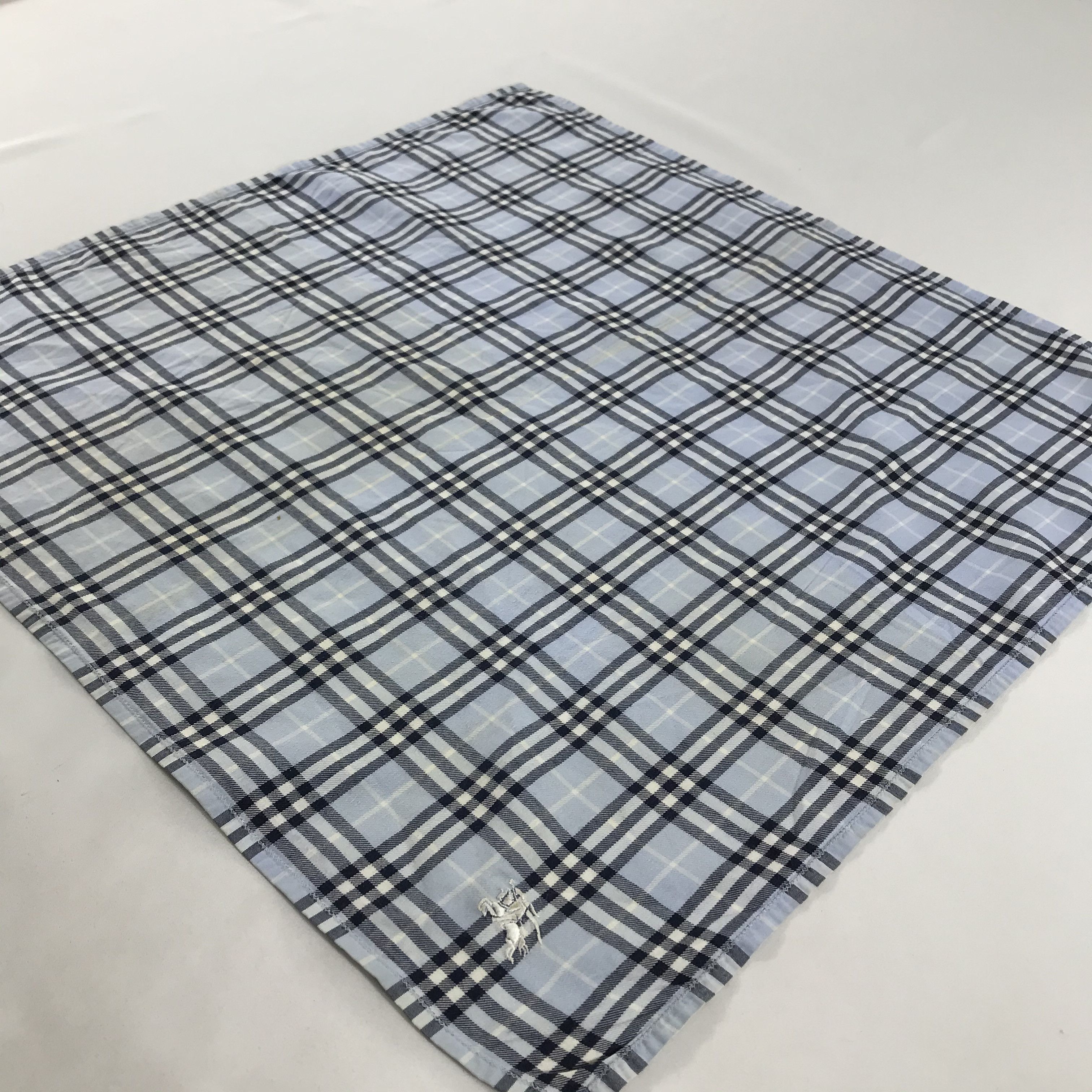 Burberry × Vintage Burberry Bandana / Handkerchief / Neckerchief - S1893 Size ONE SIZE - 2 Thumbnail