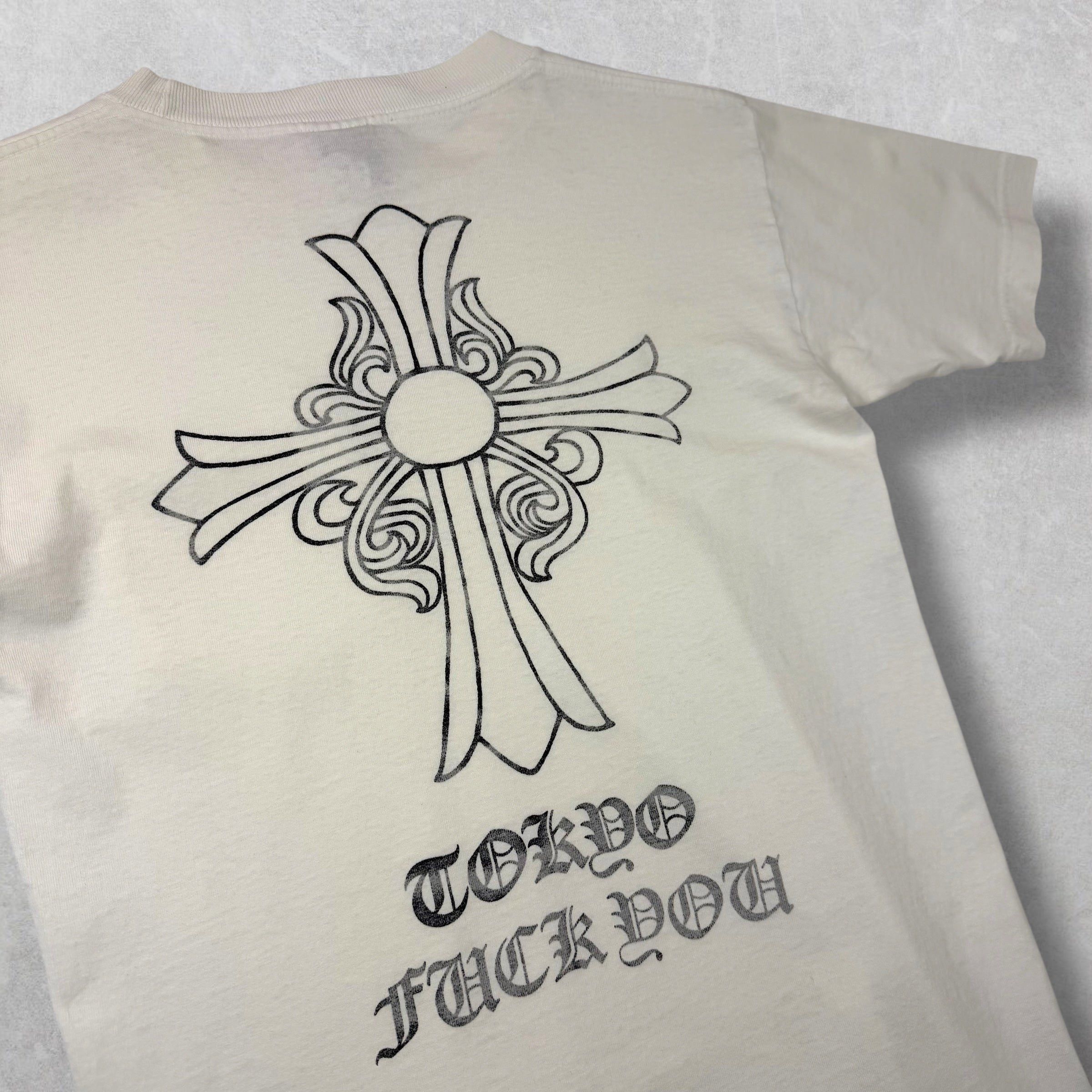 Chrome Hearts Vintage Chrome Hearts Tokyo "F*ck You" Tee S Size US S / EU 44-46 / 1 - 4 Thumbnail