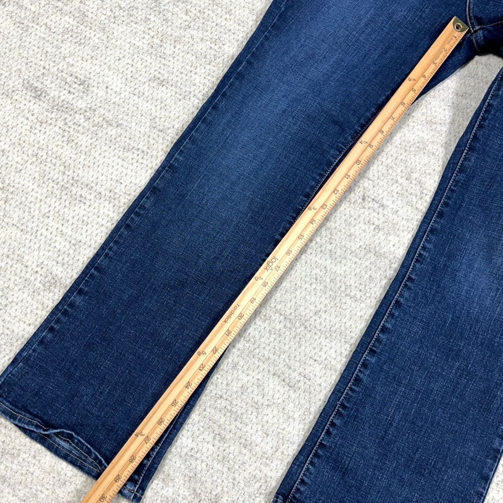 Levi's Levi'S Jeans Women 10 Classic Boot Cut Dark Wash Mid Rise Faded Stretch 30x32 Size 32" / US 10 / IT 46 - 7 Thumbnail