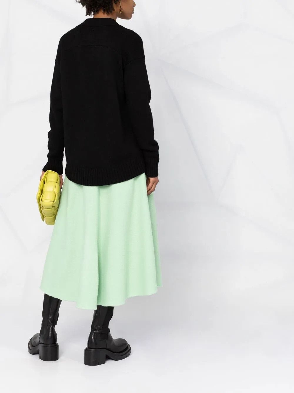 Jil Sander o1y1025 Cardigan in Black Size XS / US 0-2 / IT 36-38 - 3 Thumbnail