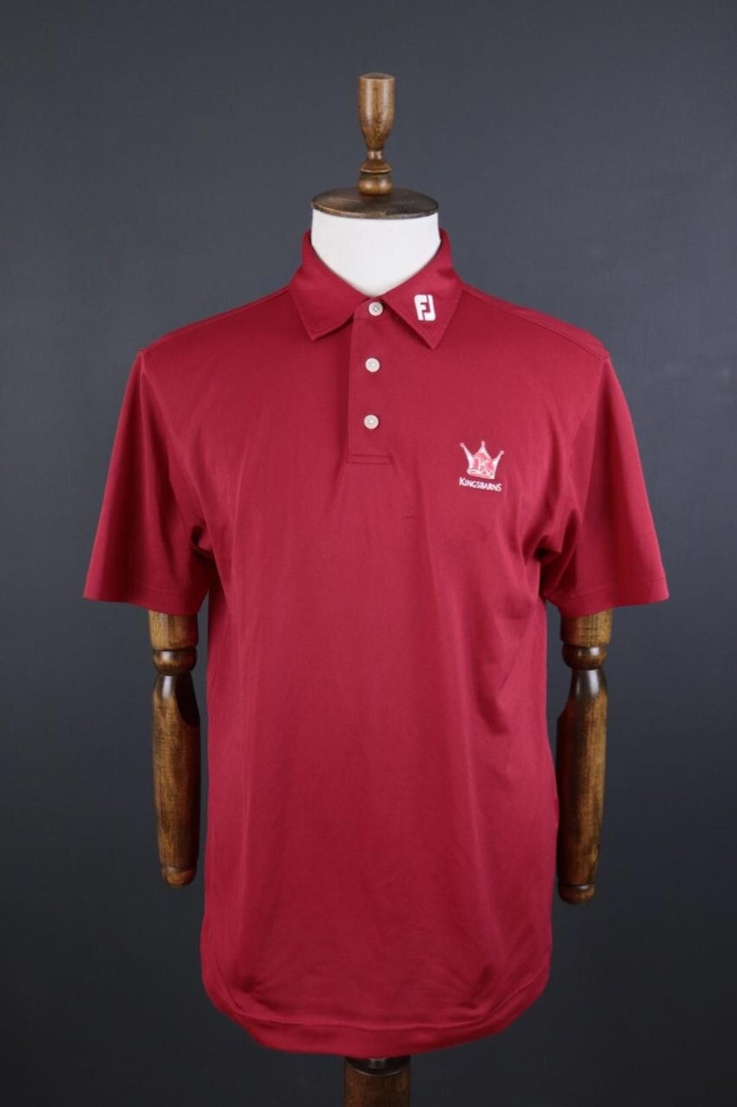 Footjoy FootJoy Athletic Kingbarns Polo Shirt Size L Size US L / EU 52-54 / 3 - 1 Thumbnail