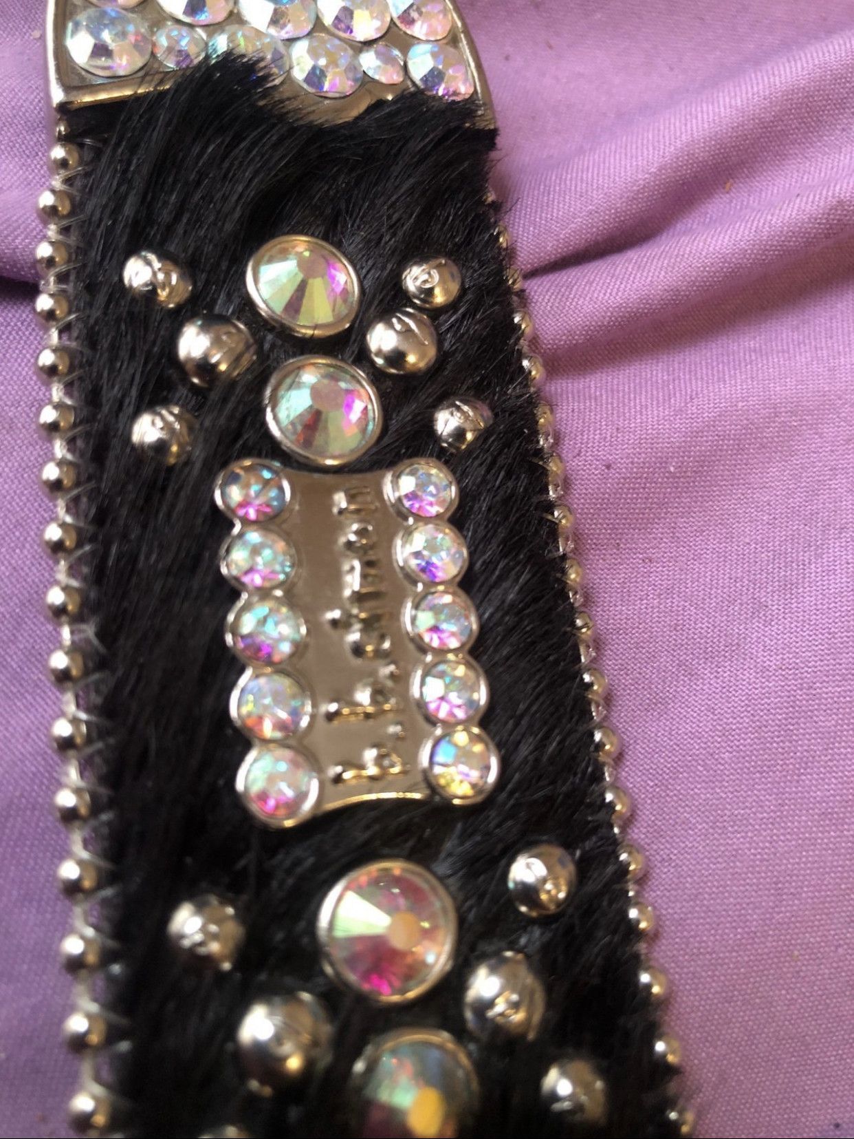 B.B. Simon Bb Simons skull belt Size 36 - 1 Thumbnail