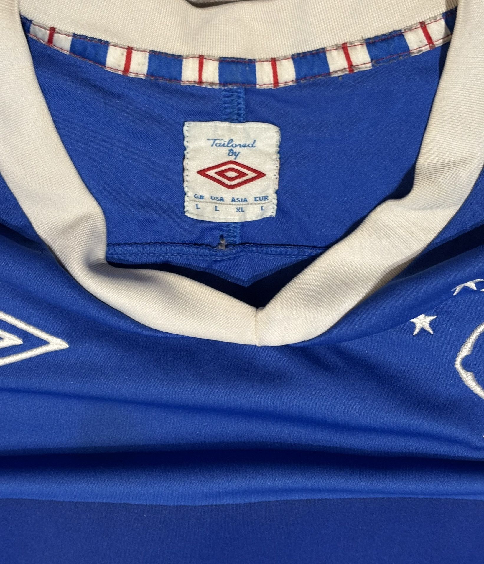 Umbro Rangers FC 2011/2012 Umbro Football Jersey Size L Size US L / EU 52-54 / 3 - 19 Thumbnail