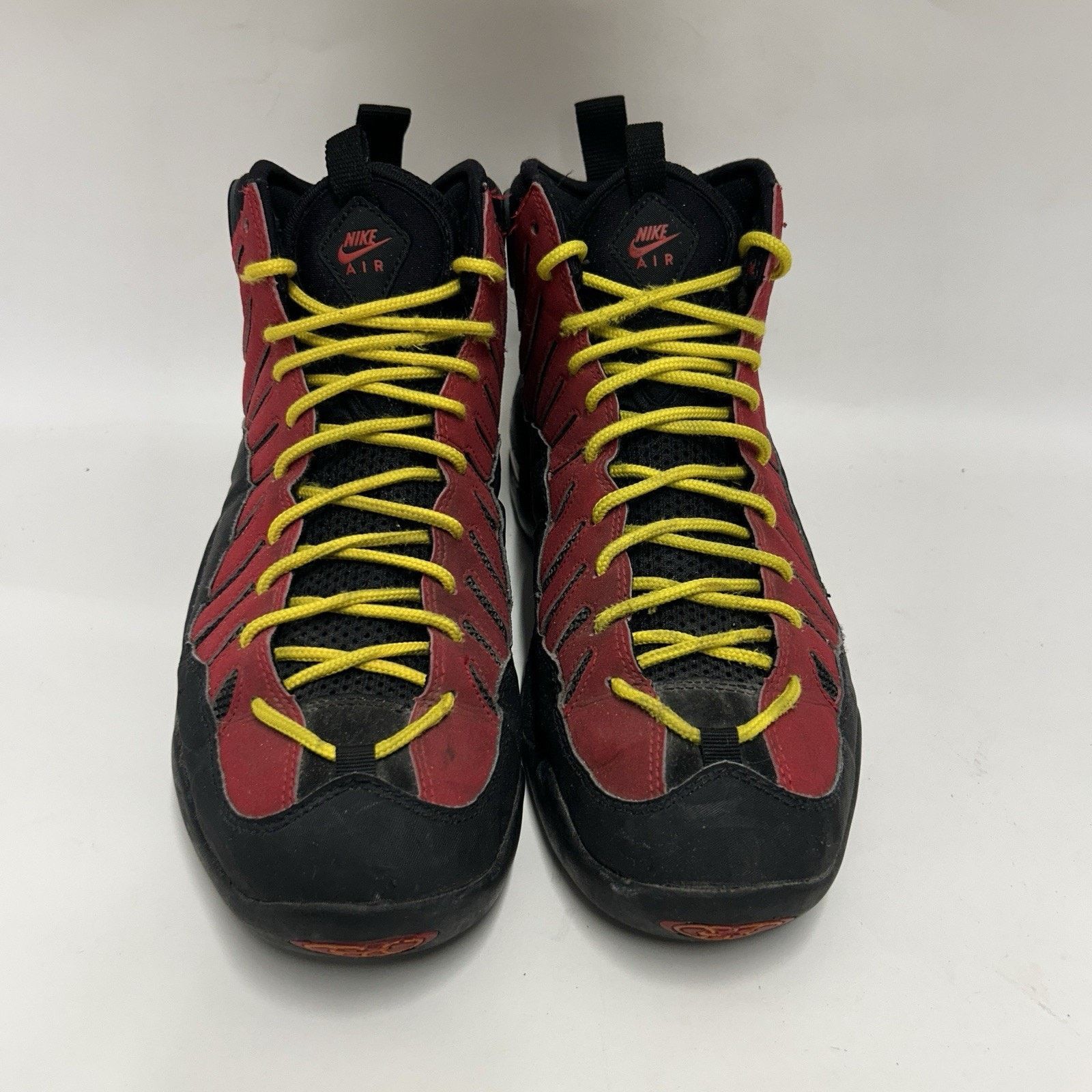 Nike Nike Air Bakin Retro OG "Red Yellow/Tim Hardaway" Size US 11.5 / EU 44-45 - 2 Thumbnail