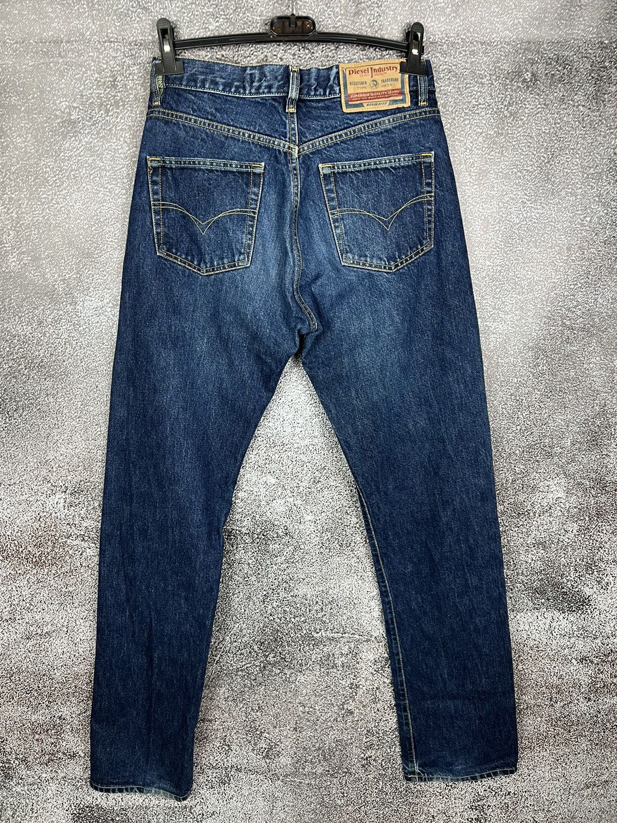 Diesel Diesel RR-55 regular fit classic denim navy fellow Italy 32 Size US 32 / EU 48 - 2 Thumbnail
