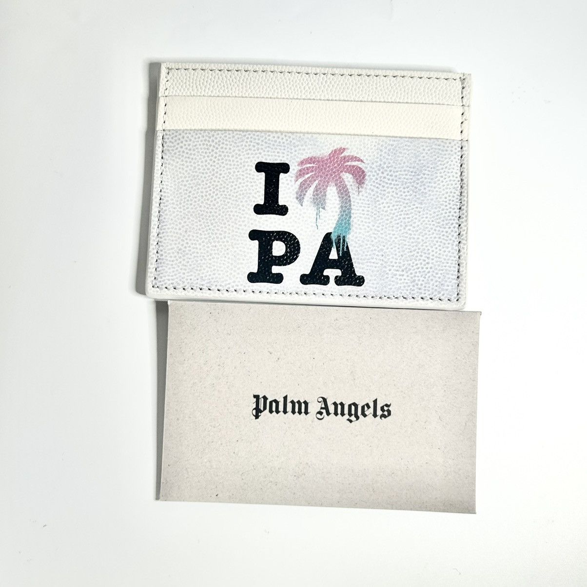 Palm Angels New Palm Angels Leather Card Holder Size ONE SIZE - 3 Thumbnail