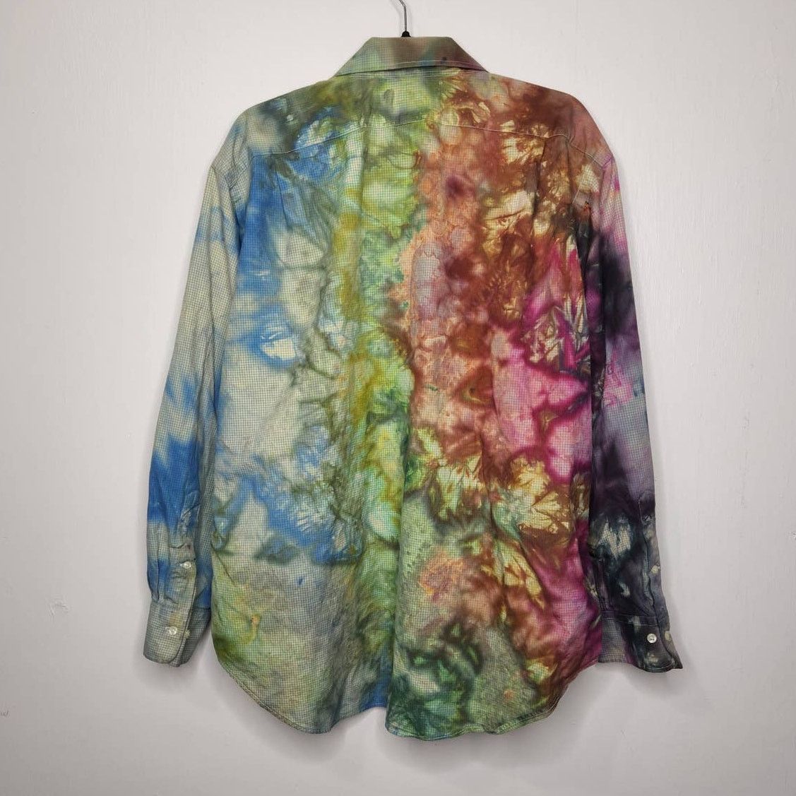 Polo Ralph Lauren Polo Ralph Lauren Regent Classic Button Custom Ice Tie Dye Size US XL / EU 56 / 4 - 7 Thumbnail