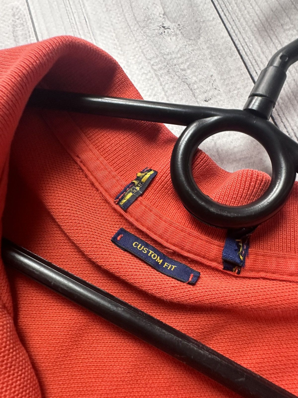 Polo Ralph Lauren × Vintage Vintage polo Ralph Lauren orange rugby jersey size M Size US M / EU 48-50 / 2 - 6 Thumbnail