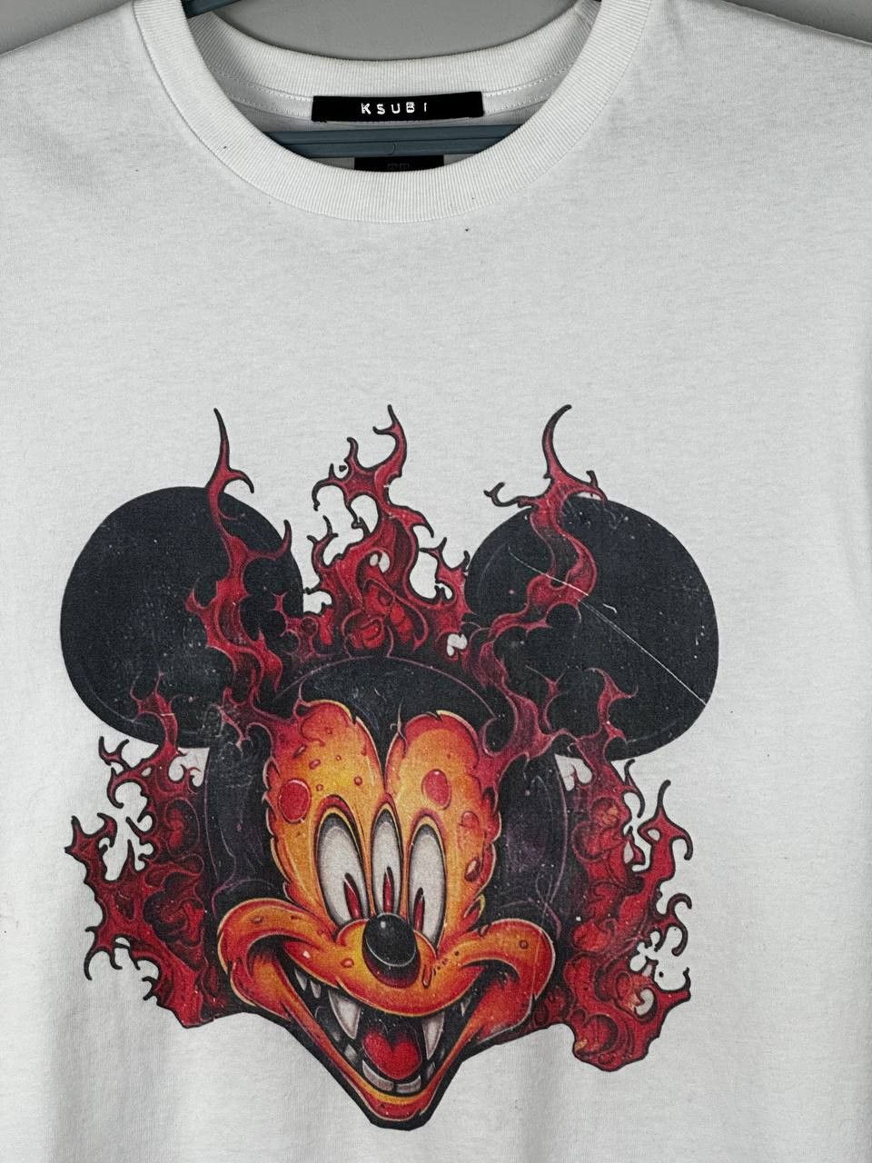Ksubi Ksubi Streetwear Mickey Mouse Print Oversized T-shirt Size US L / EU 52-54 / 3 - 4 Thumbnail