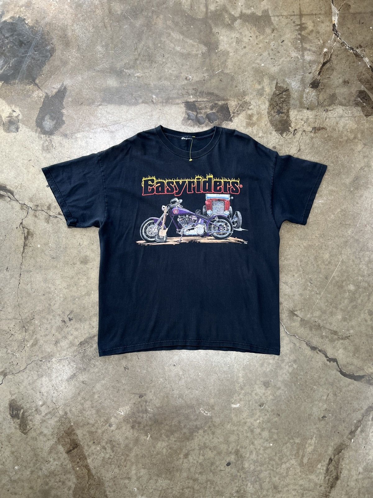 Harley Davidson Vintage 2000s Easyrider Motorcycle Tee XL Size US XL / EU 56 / 4 - 2 Thumbnail