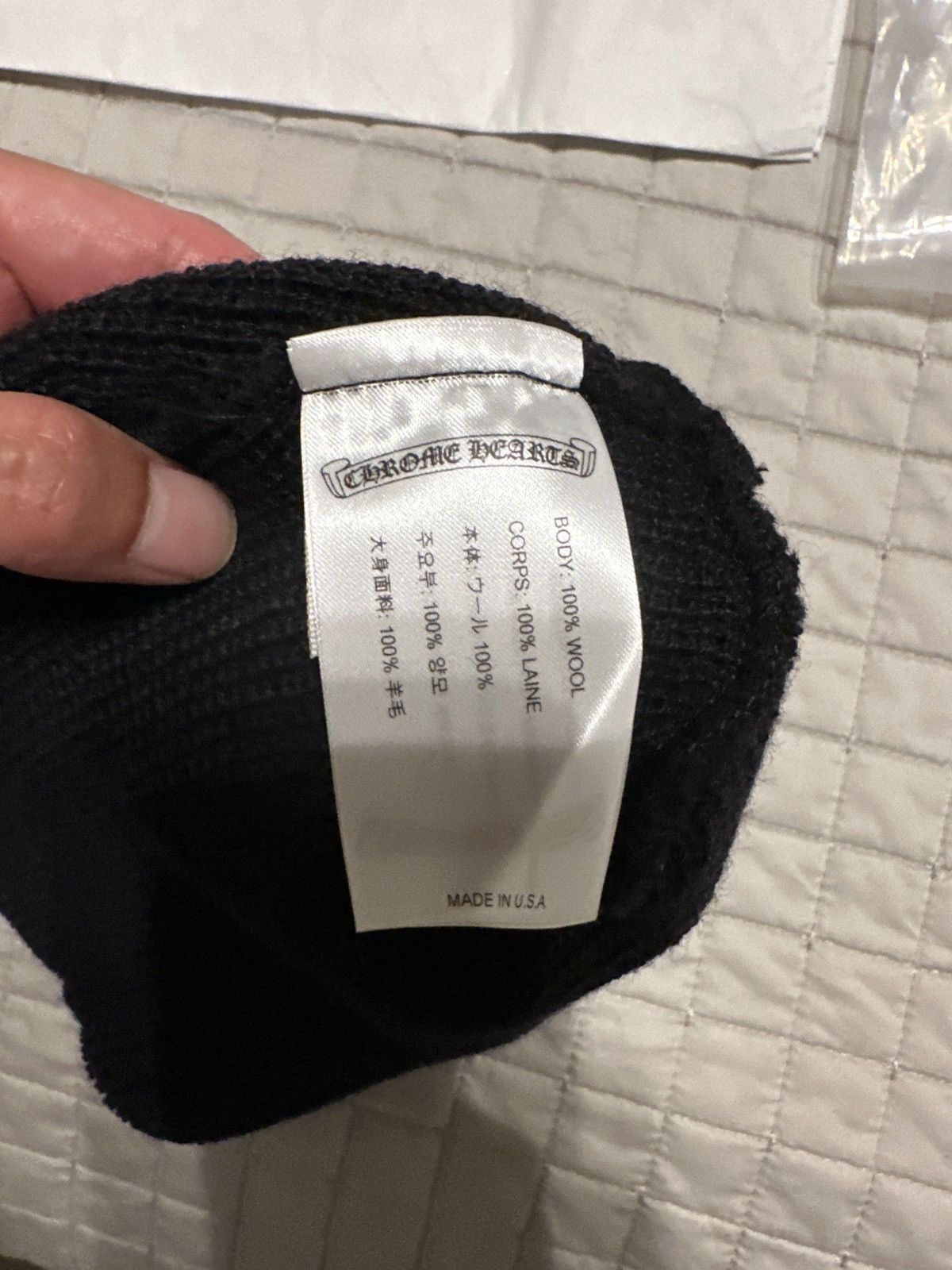 Chrome Hearts Chrome Hearts Beanie - New Size ONE SIZE - 2 Thumbnail