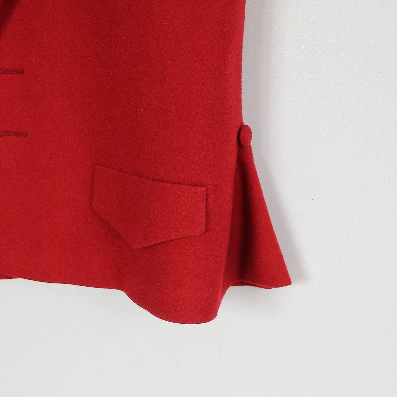 Jean Paul Gaultier Vintage 80s Jean Paul Gaultier Wool Waiters Vest Size US L / EU 52-54 / 3 - 7 Thumbnail