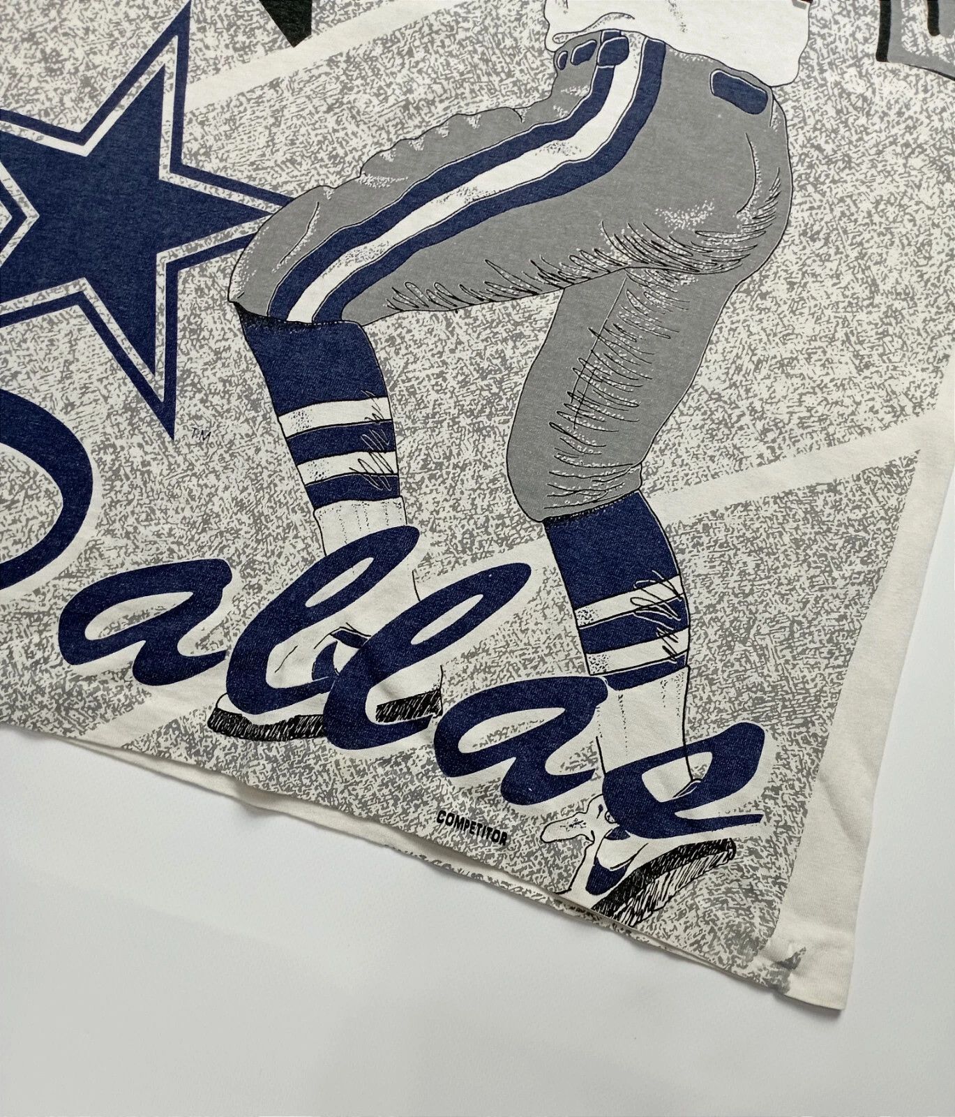 Stevenson Overall Co. Dallas Cowboys Stevenson Vintage T-Shirt Big Logo 1992–1993 Size US S / EU 44-46 / 1 - 8 Thumbnail