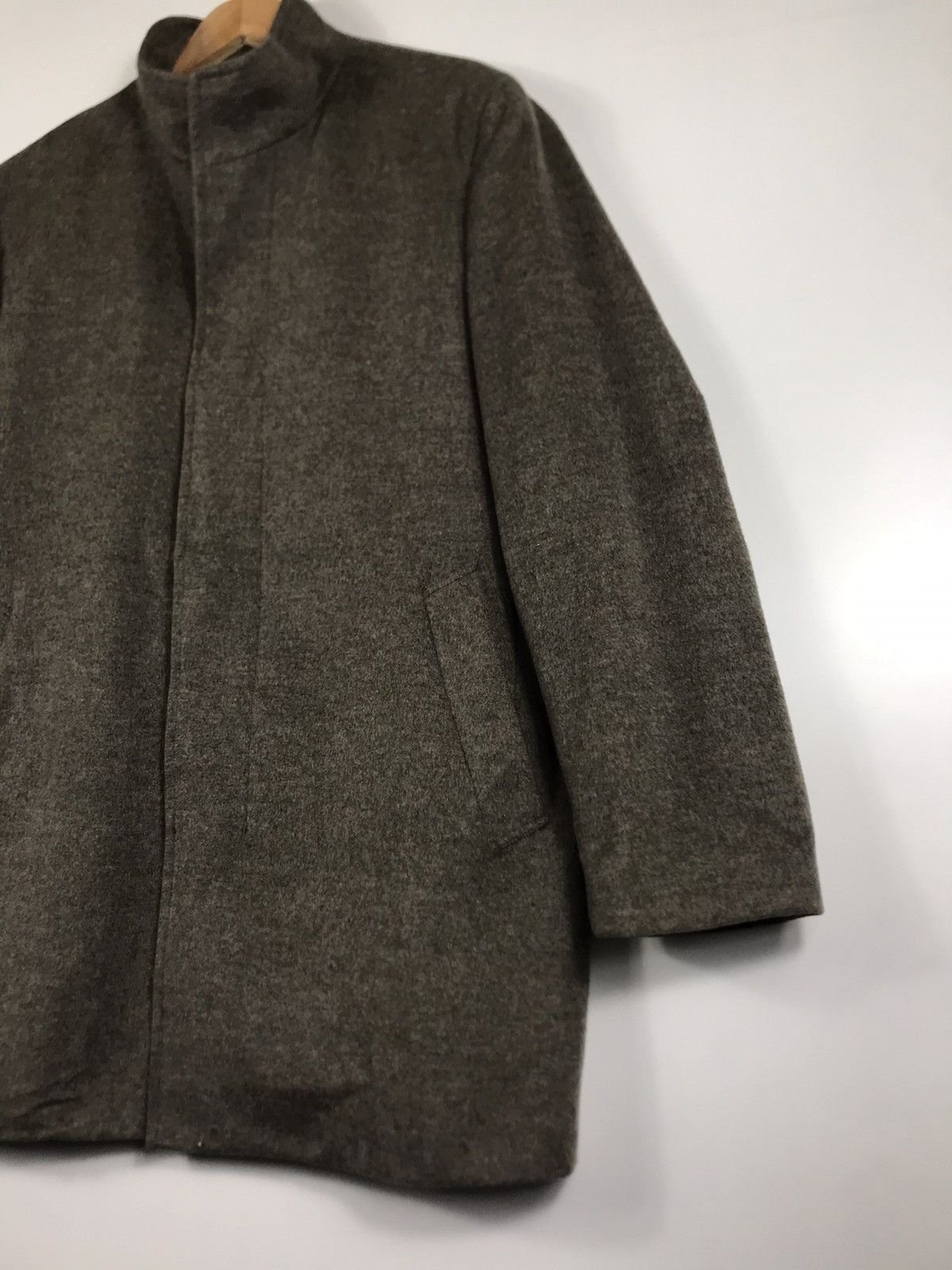 Japanese Brand × Vintage ⚡️Vintage Ramble Cashmere Wool Button Coat Jacket Size US L / EU 52-54 / 3 - 3 Thumbnail
