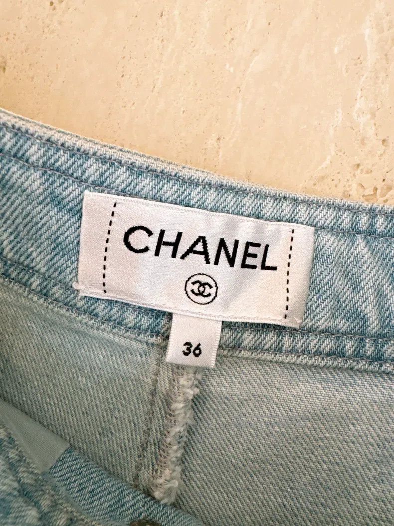 Chanel Chanel 24M Beach Series Polished White Jeans Size 24" / US 00 / IT 34 - 8 Thumbnail