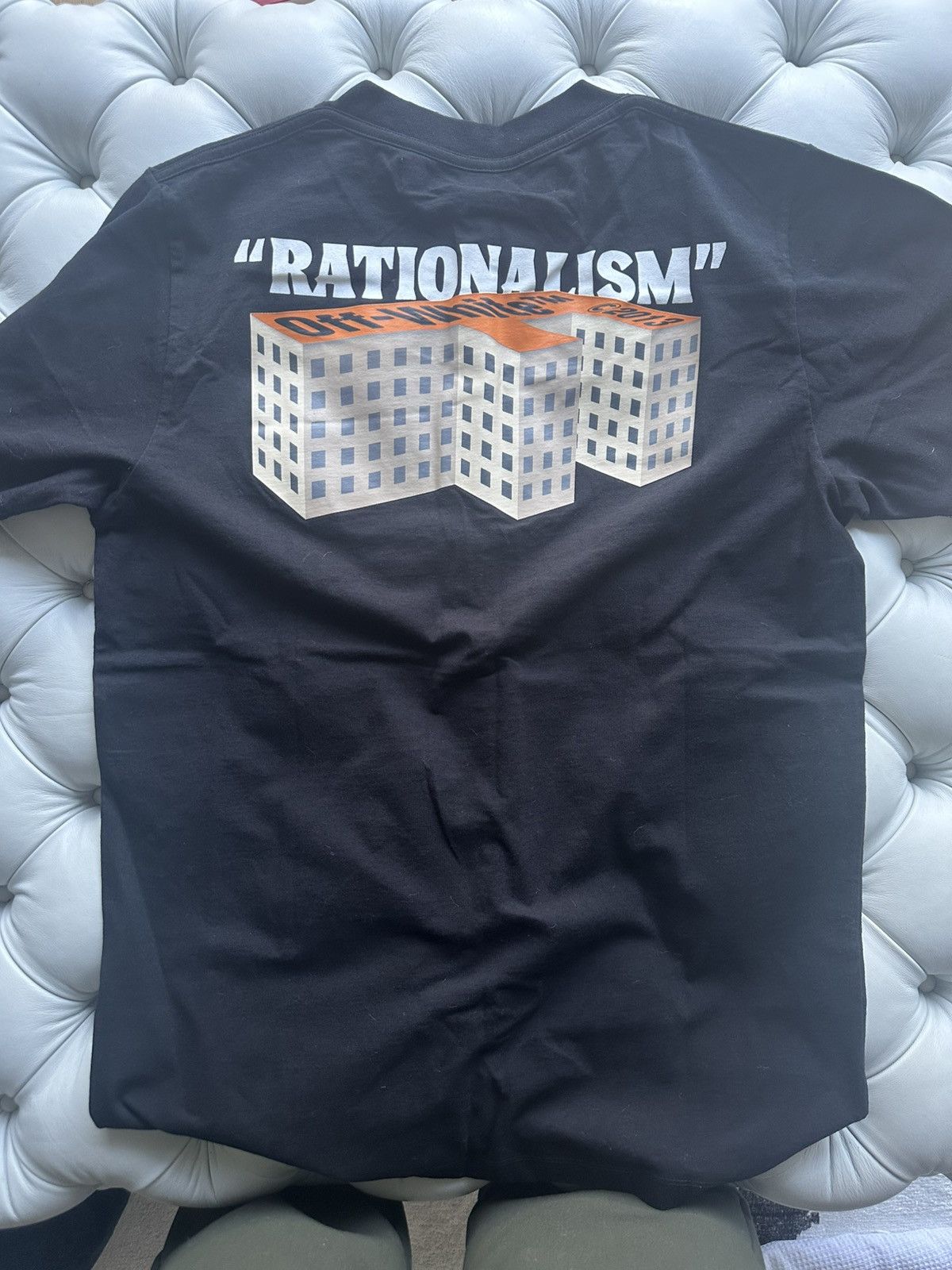 Off-White Off-White “Rationalism” Golden Ratio Graphic T-Shirt Size US L / EU 52-54 / 3 - 1 Thumbnail
