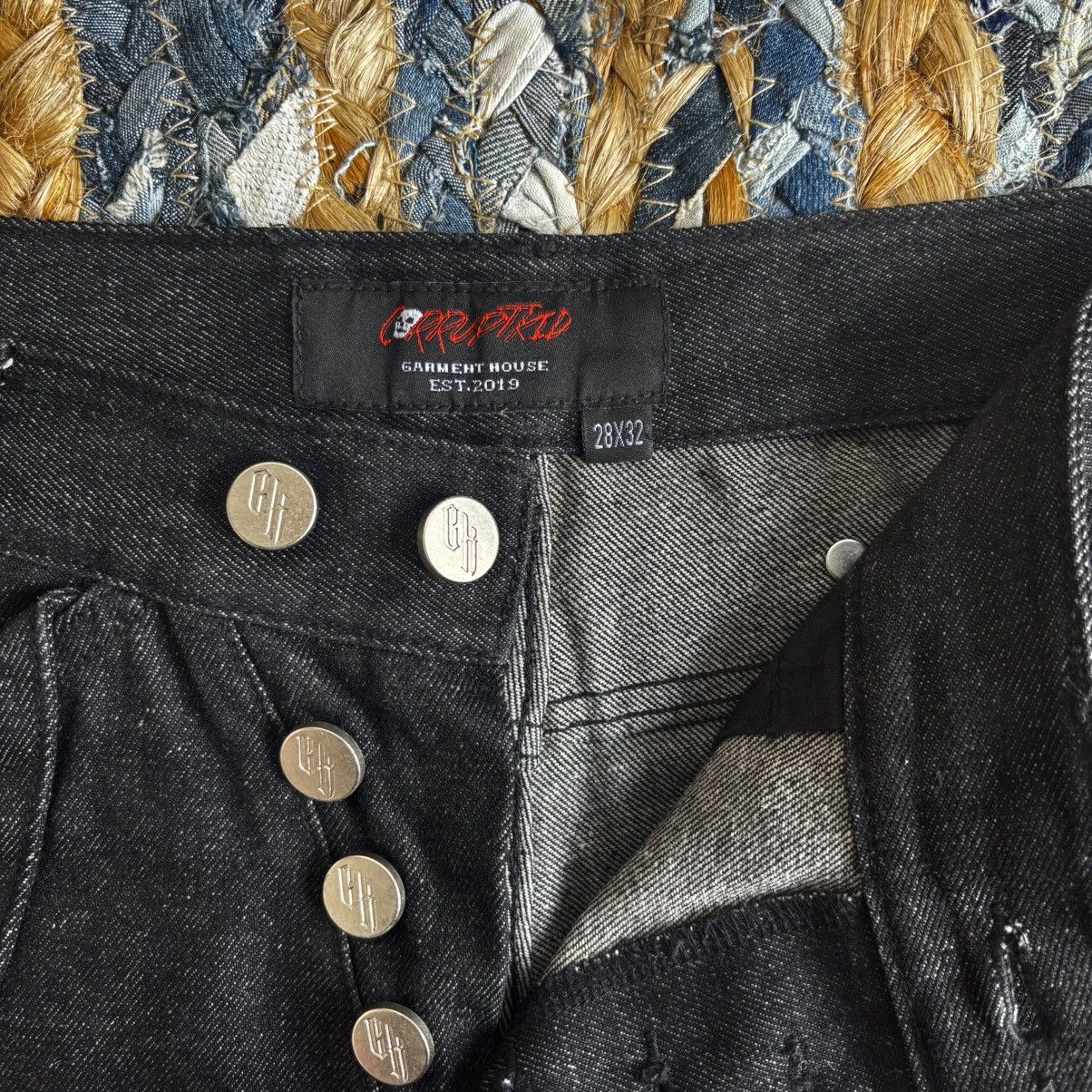 Other Corruptkid flared black jeans Size US 28 / EU 44 - 4 Thumbnail