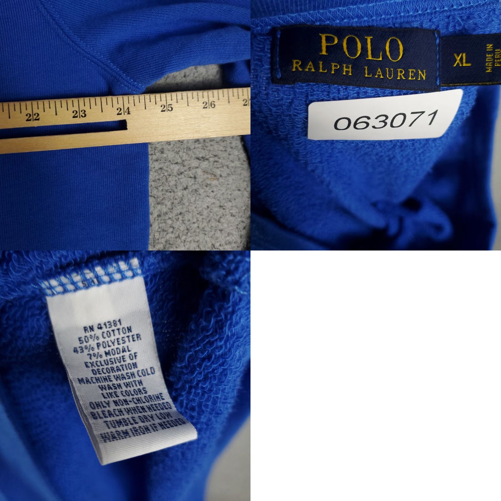 Ralph Lauren Ralph Lauren Sweater Mens XL Blue Pullover Solid Knit Casual Sports Size US XL / EU 56 / 4 - 8 Thumbnail