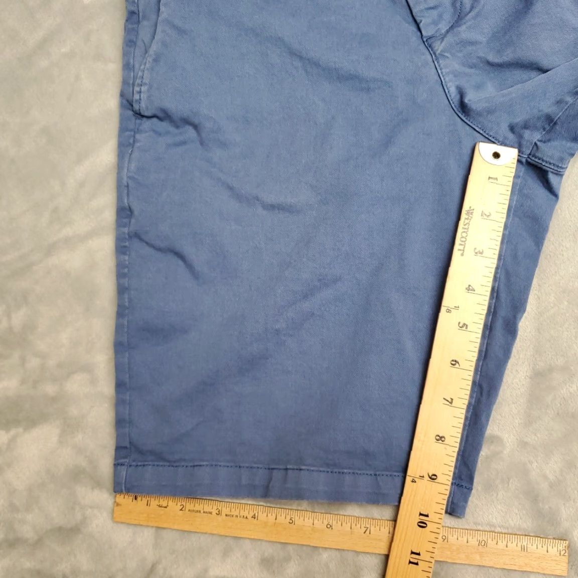 Gap Gap Shorts Mens 28 Blue Twill Preppy Chino Classic Comfort Casual Size US 28 / EU 44 - 6 Thumbnail